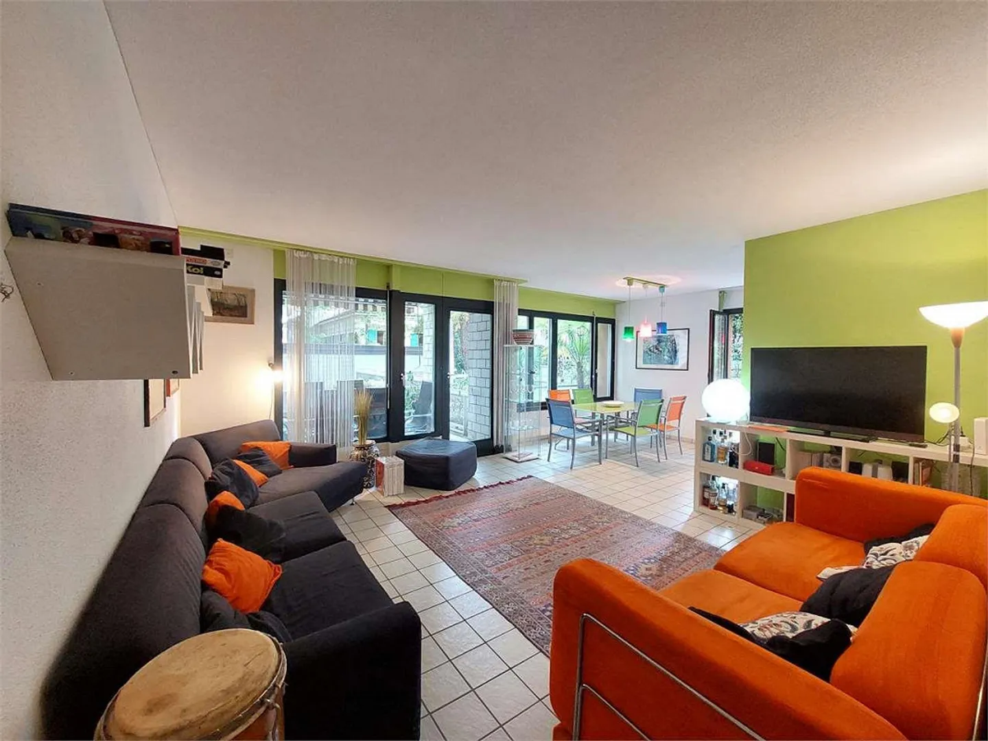 Massagno, 4.5-Zimmer-Wohnung mit privatem Garten - Foto 1 di 10