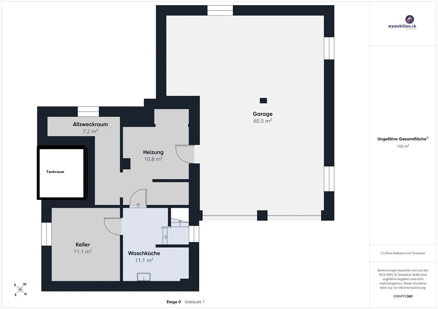 Casa su grande lotto (1112m2) e garage XXL - Foto 20 di 23