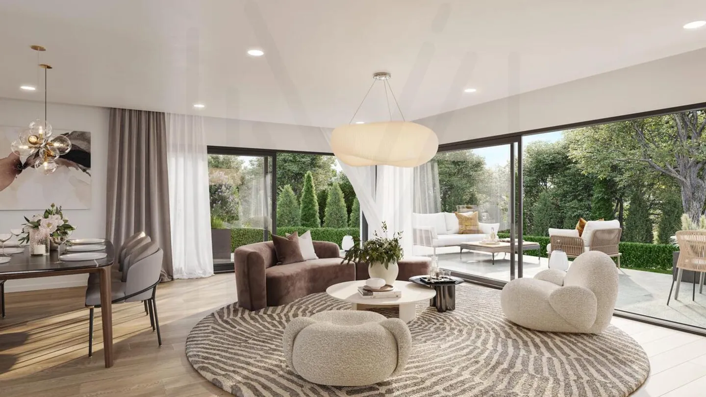 Magnifiques villas jumelées de standing, nouvelle promotion proche de Bulle ! - Foto 3 di 11