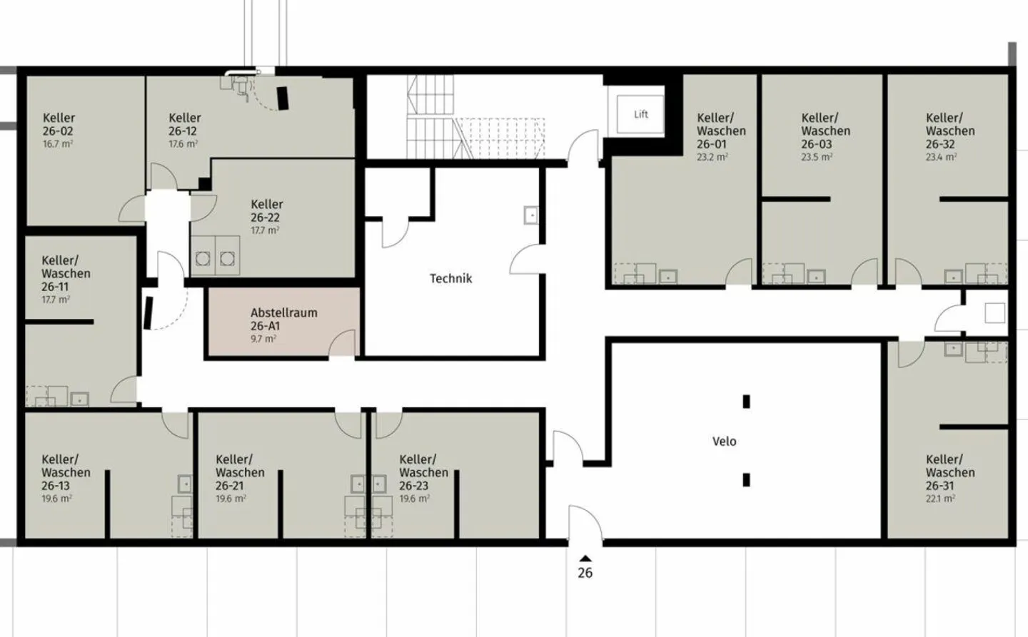 256 m² | Attico 4.5 locali | Prima occupazione - Foto 11 di 12