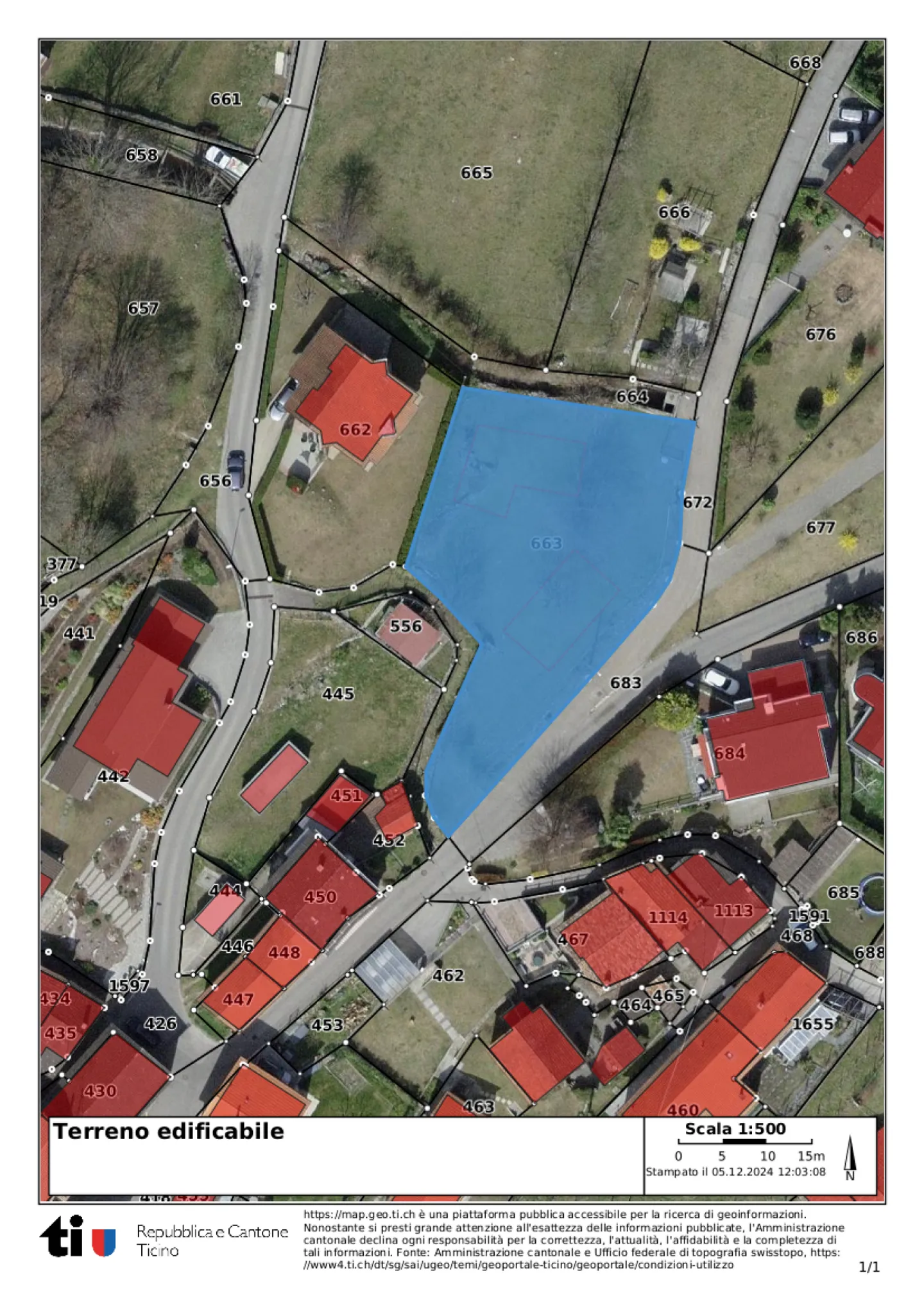 Terrain constructible avec projet approuvé - Photo 1 sur 16