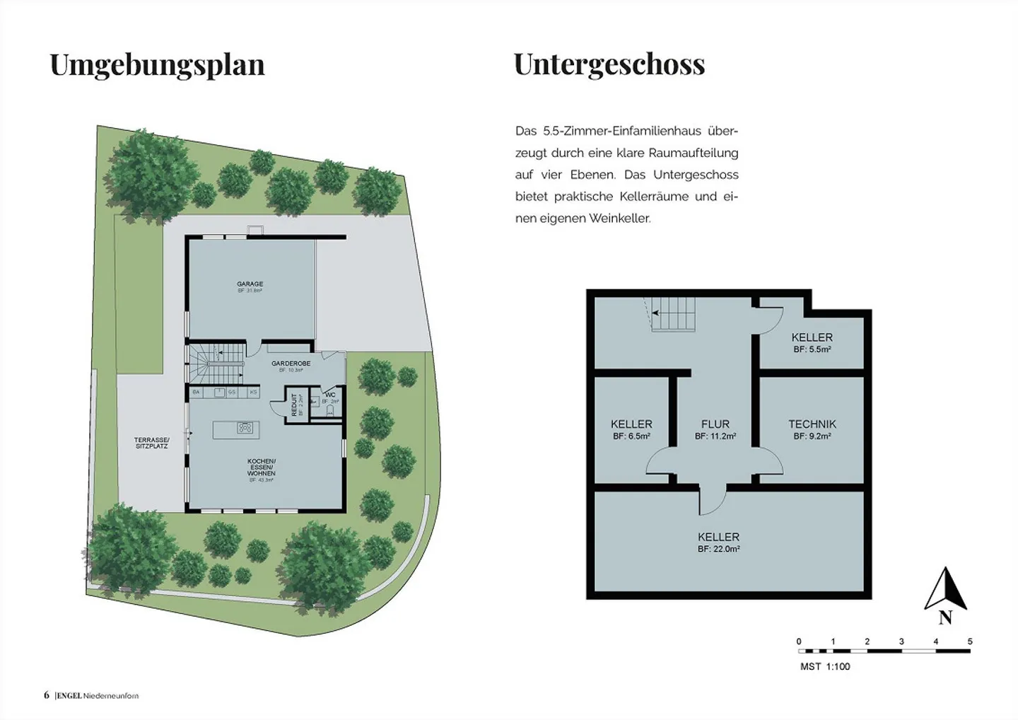Attraktives 5.5 - Zimmer Einfamilienhaus, Niederneunforn - Photo 4 sur 9