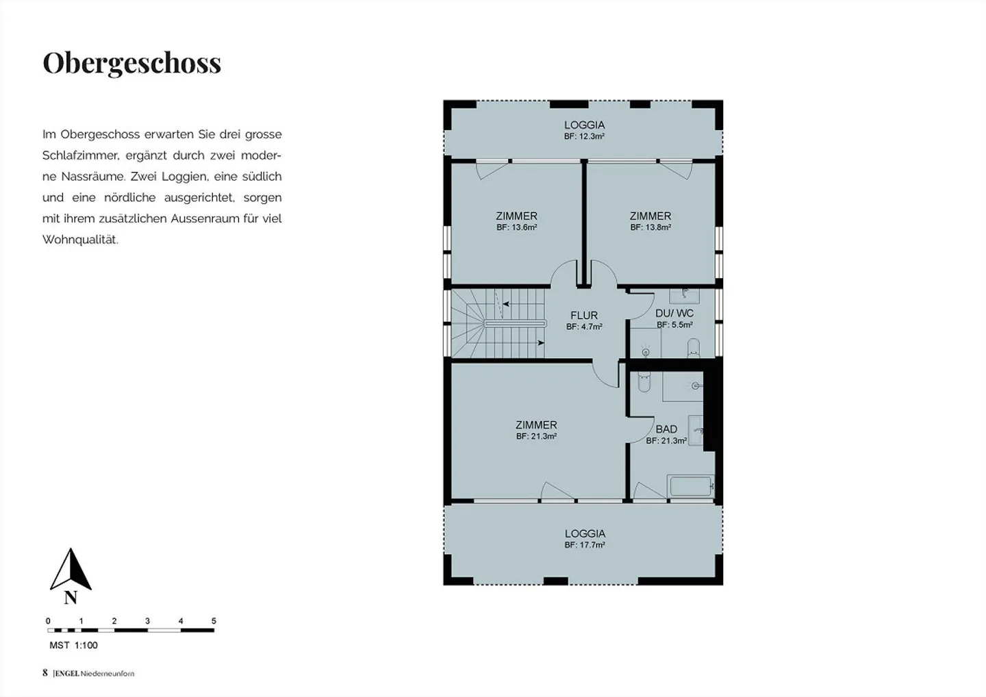 Attraktives 5.5 - Zimmer Einfamilienhaus, Niederneunforn - Photo 6 sur 9