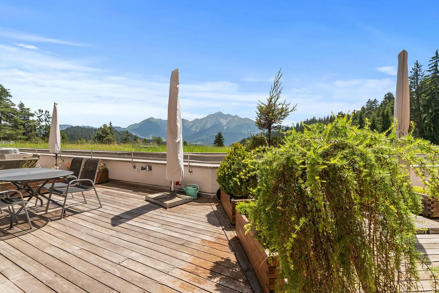 Charmante 3.5-Zimmer-Terrassenwohnung mit Ski-In/Ski-Out in Laax - Foto 10 von 12
