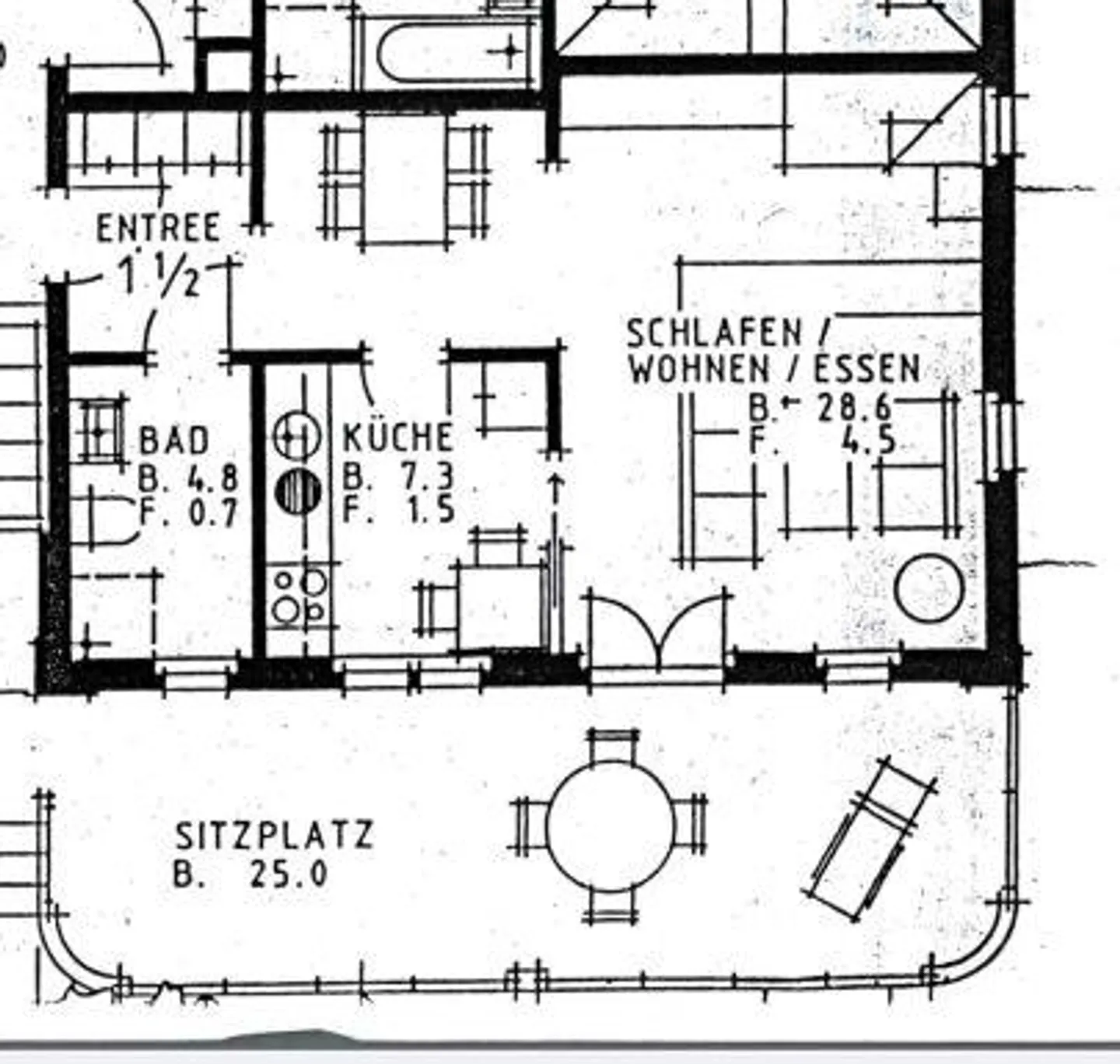 Ruhiges Wohnen in angenehmer Umgebung / 1 Zimmer Wohnung in Wald AR - Foto 5 von 5