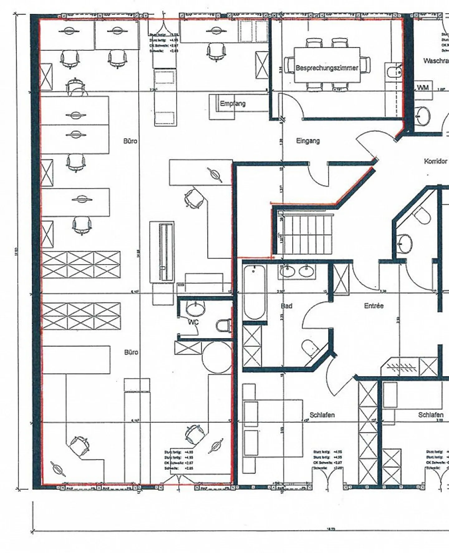 3.5 to 4.5 room apartment in the center with panoramic view - Photo 7 of 7