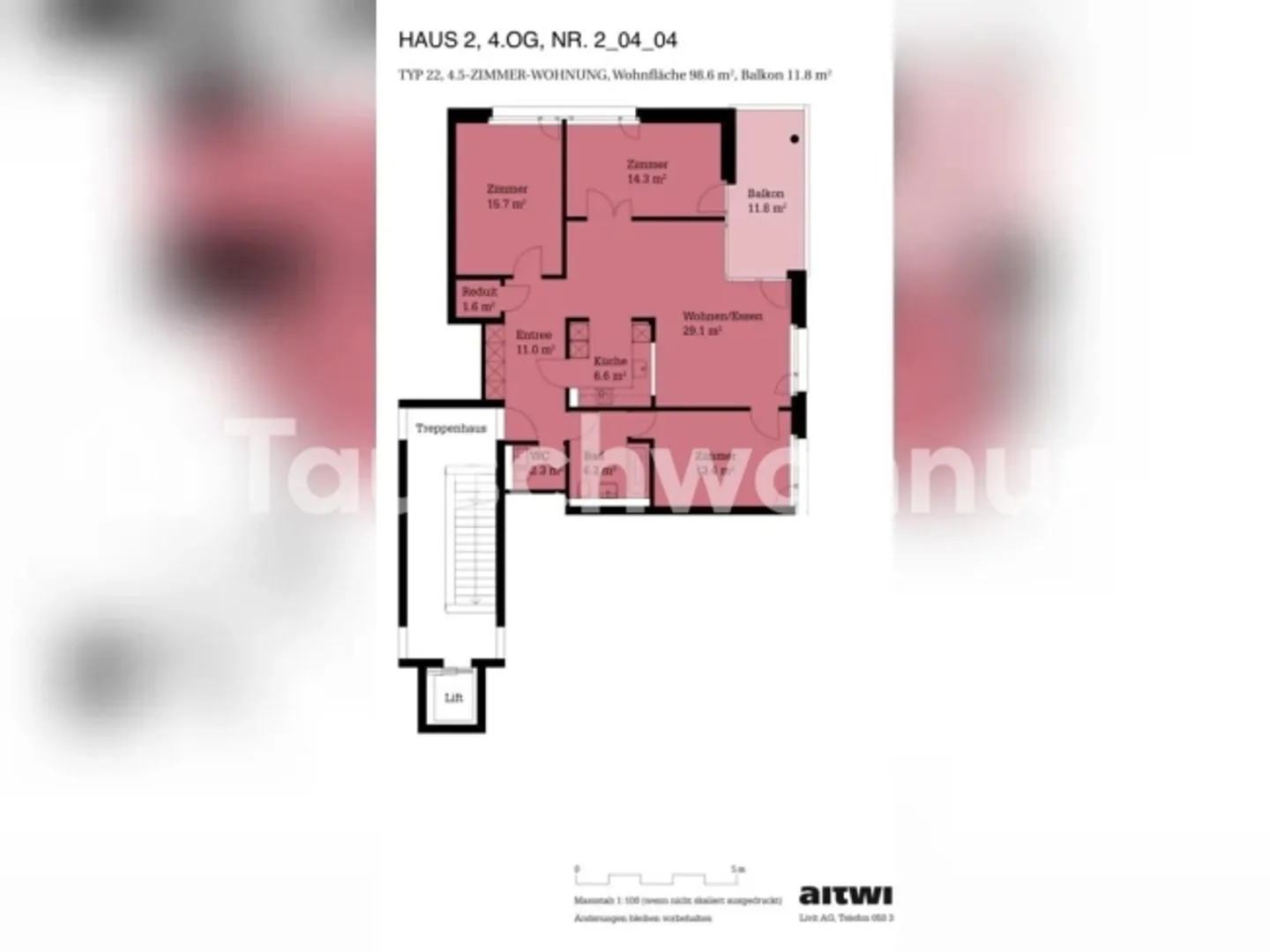 Bright and modern 4.5-room apartment near Stettbach train station - Photo 11 of 11