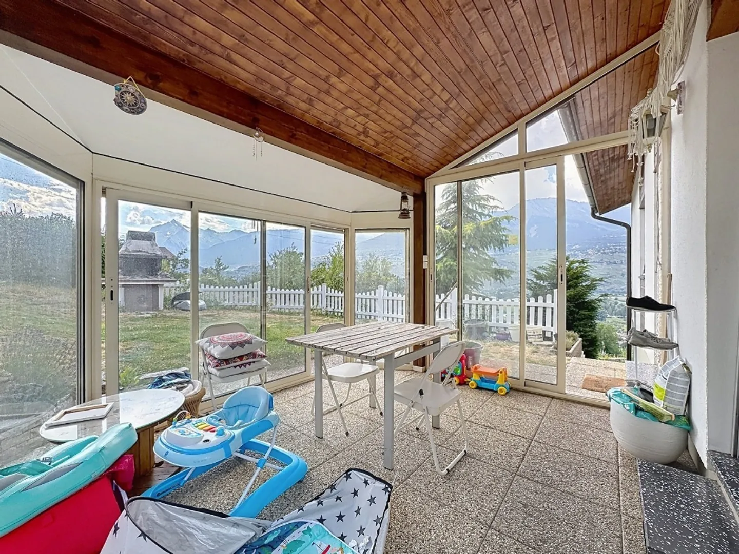 Sion, villa di 5.5 stanze di 197m2 nei pressi di Bramois, in piena natura, garage, coperto - Foto 7 di 27