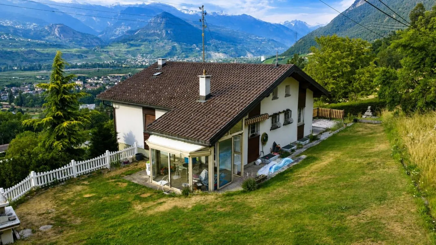 Sion, villa di 5.5 stanze di 197m2 nei pressi di Bramois, in piena natura, garage, coperto - Foto 26 di 27