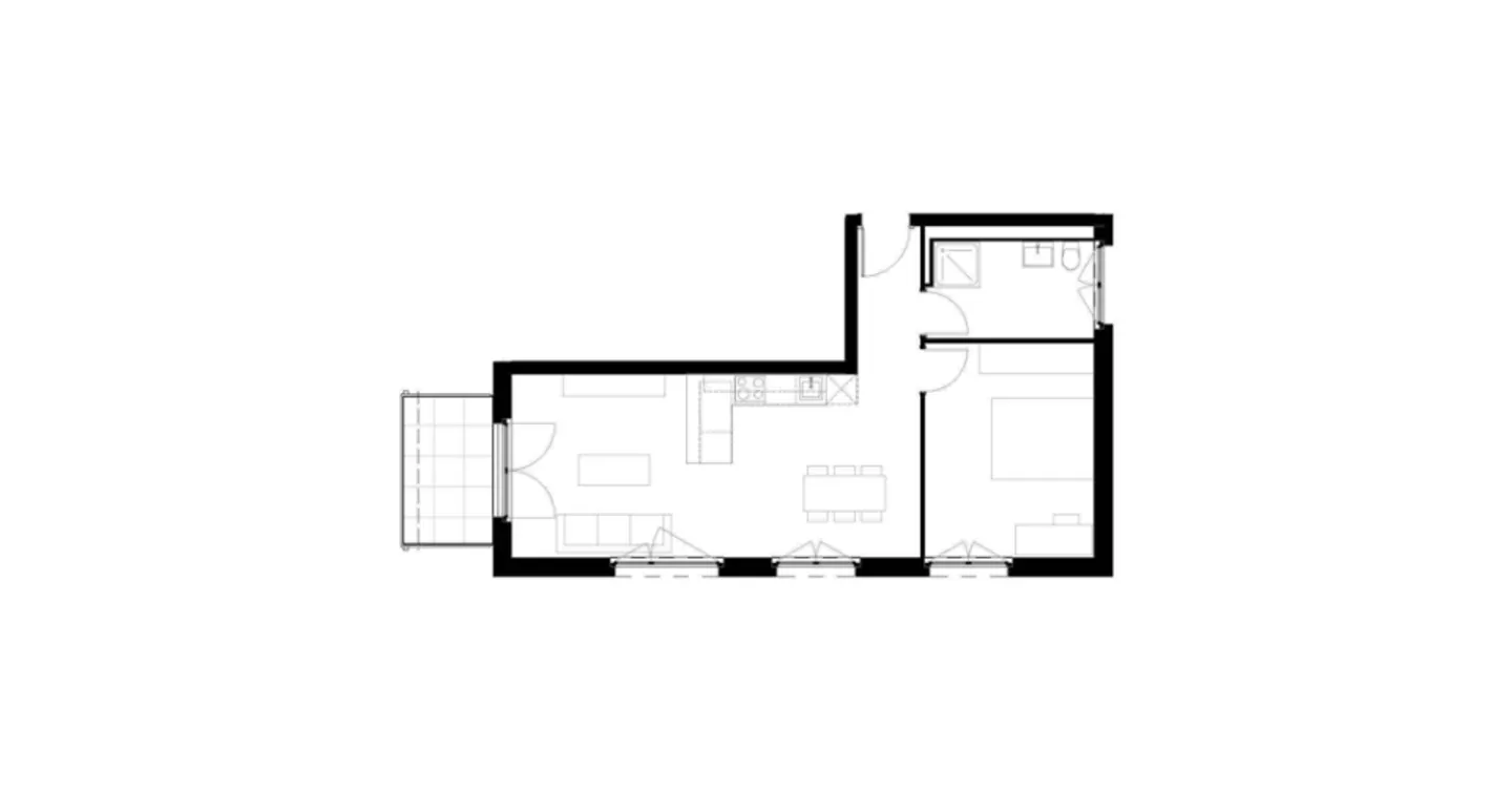 Modernes Apartment in Prilly - Foto 4 von 6