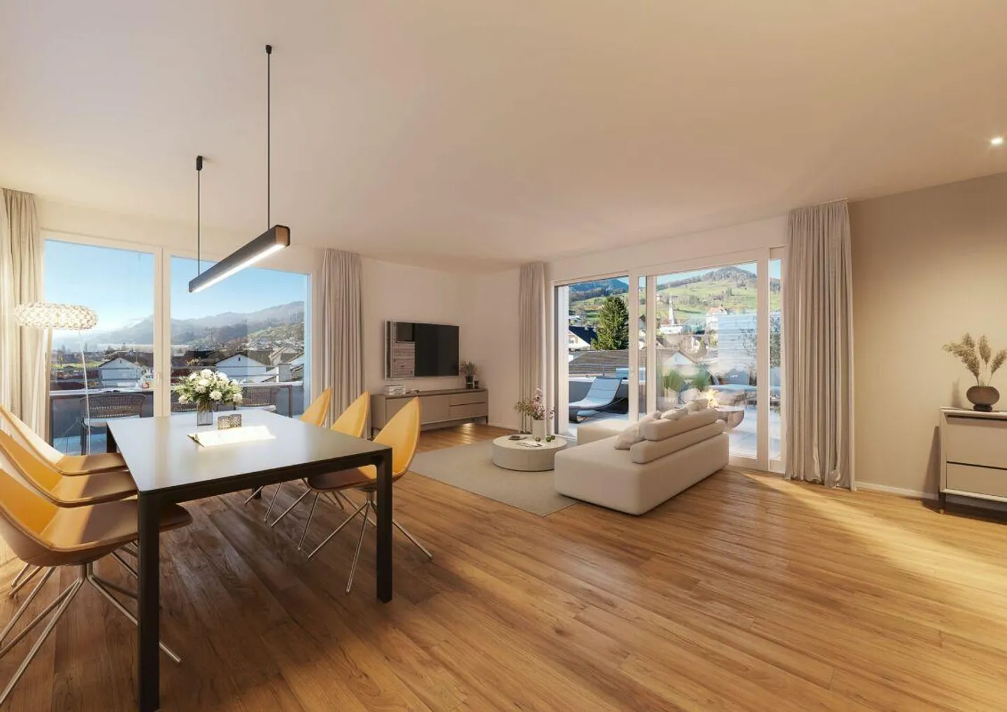 Luxuriöse Attikawohnung mit Terrasse - Foto 6 von 10
