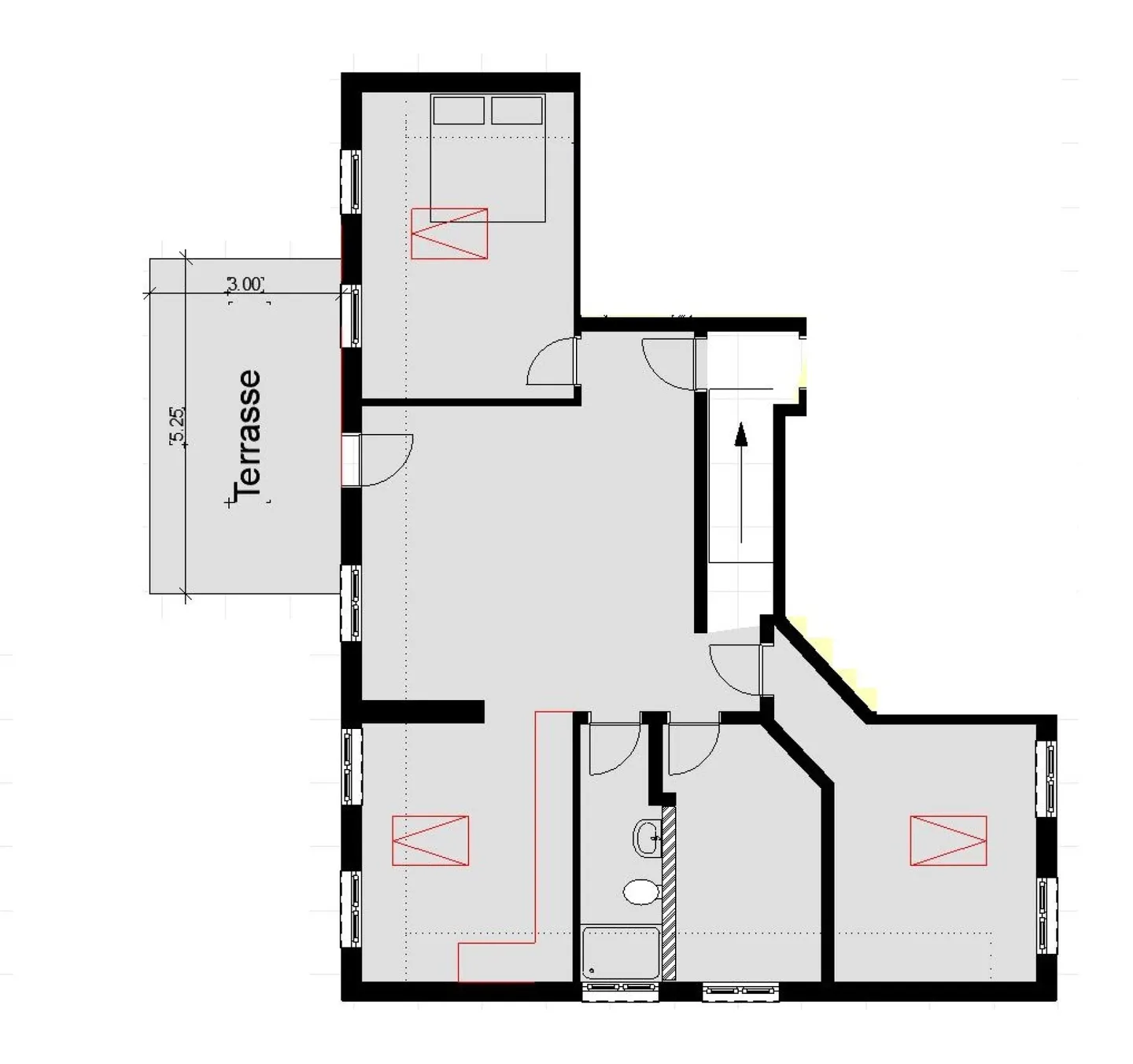 Appartement 4.5 pièces avec vue sur la verdure - Photo 12 sur 12