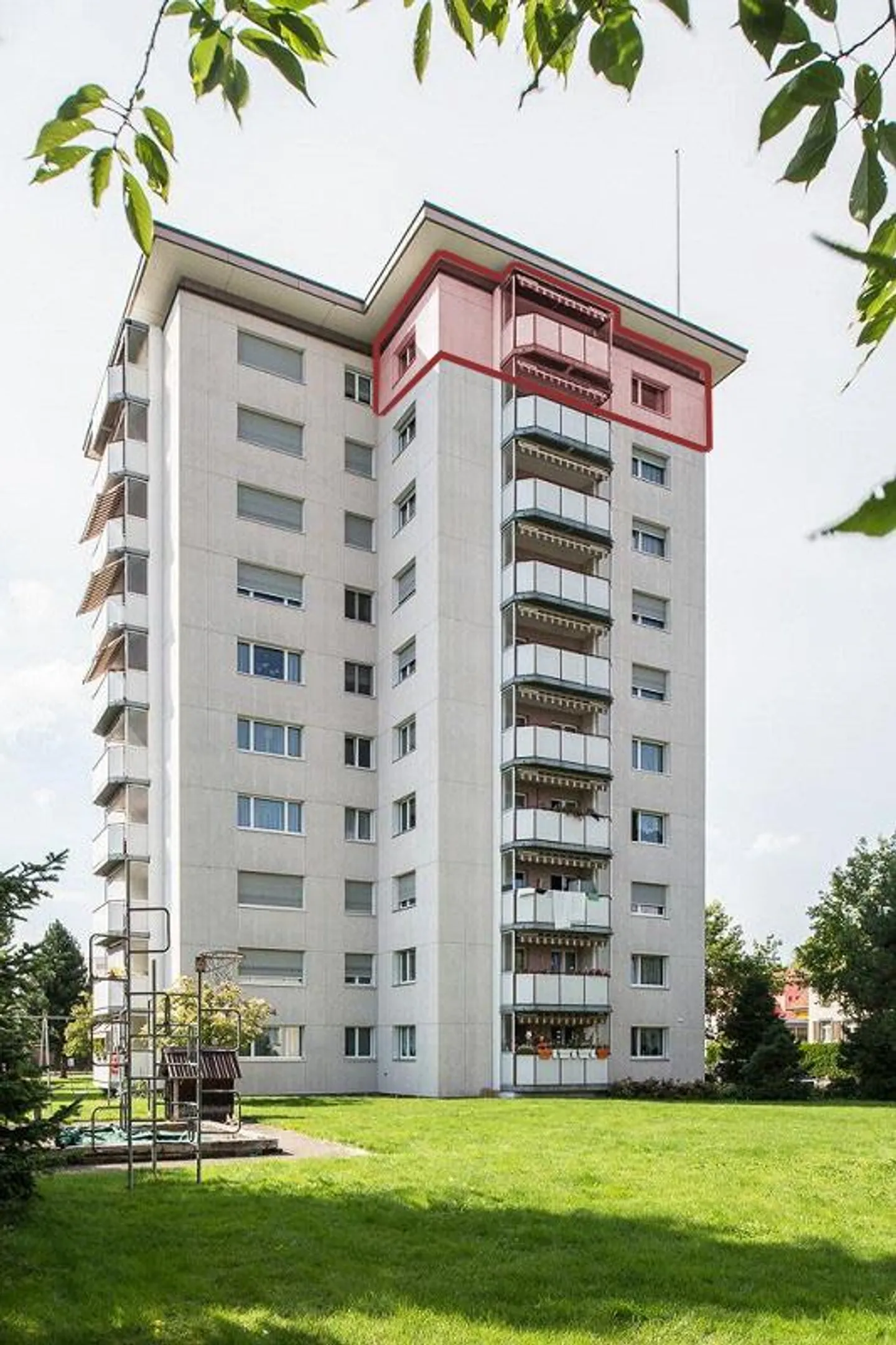 3-room apartment - near the train station with a wide view - Photo 10 of 11