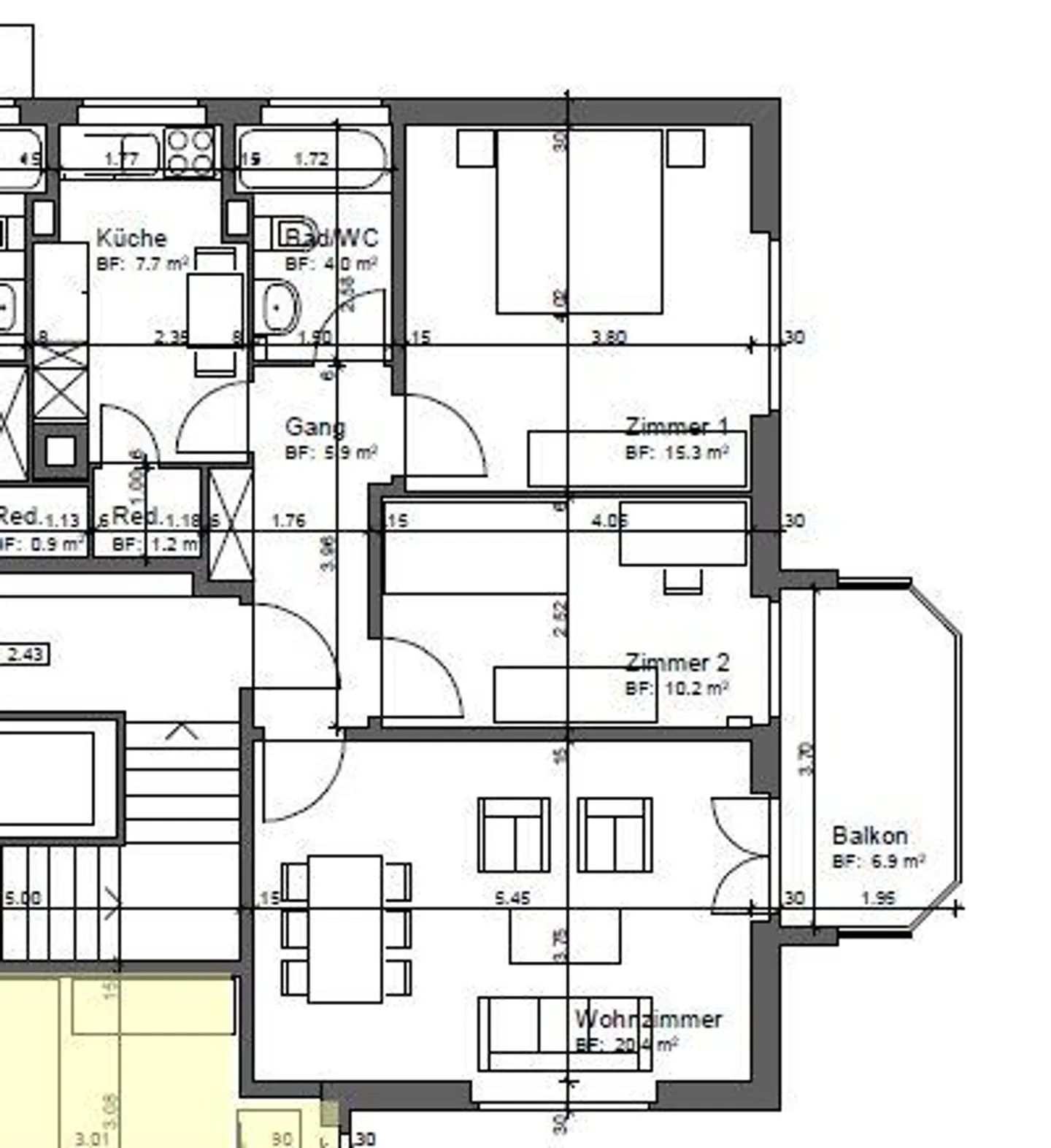 3-room apartment - near the train station with a wide view - Photo 11 of 11