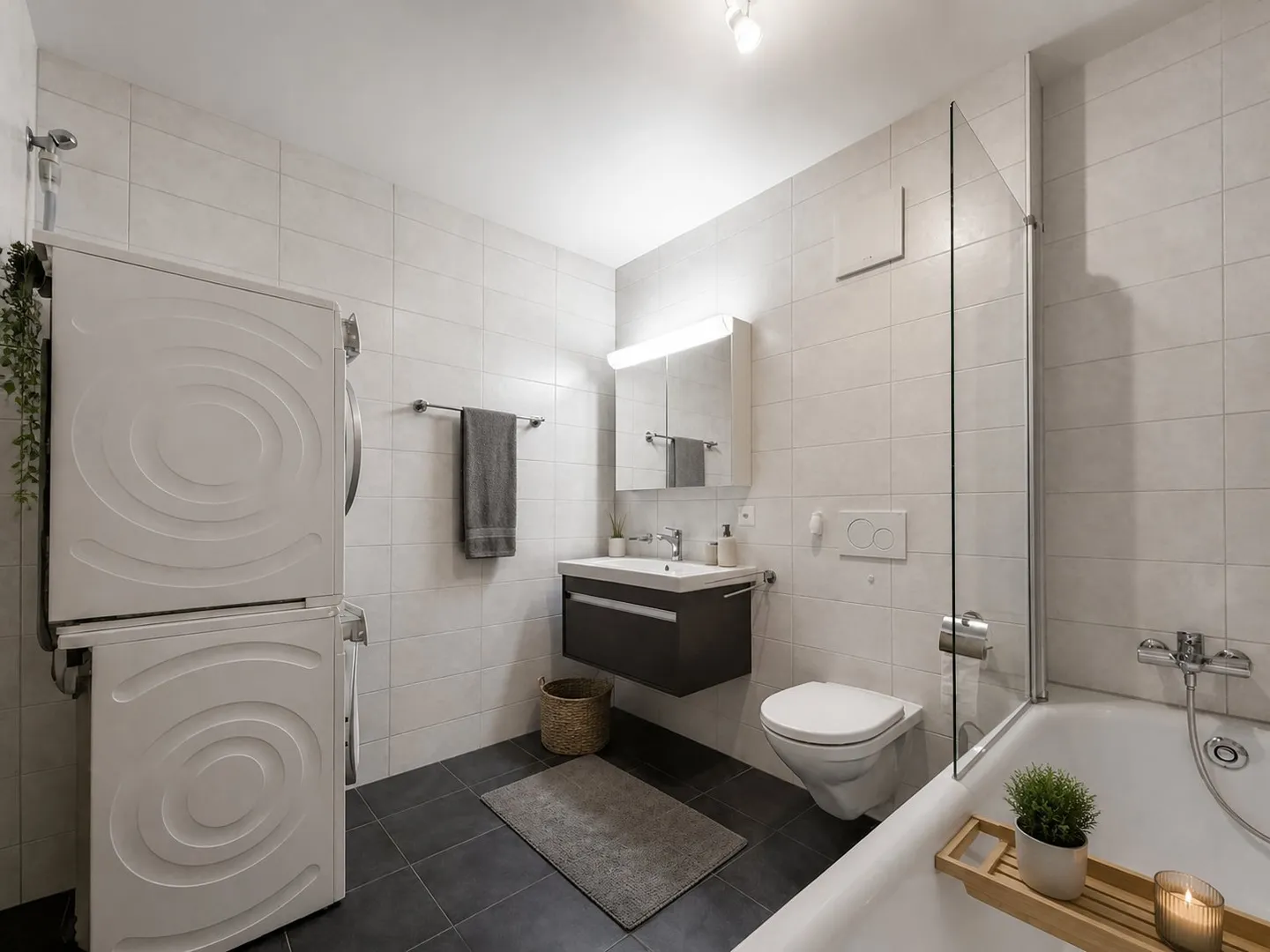 Botterens - Großzügige 3,5 Zimmer mit freiem Blick - Foto 7 von 9