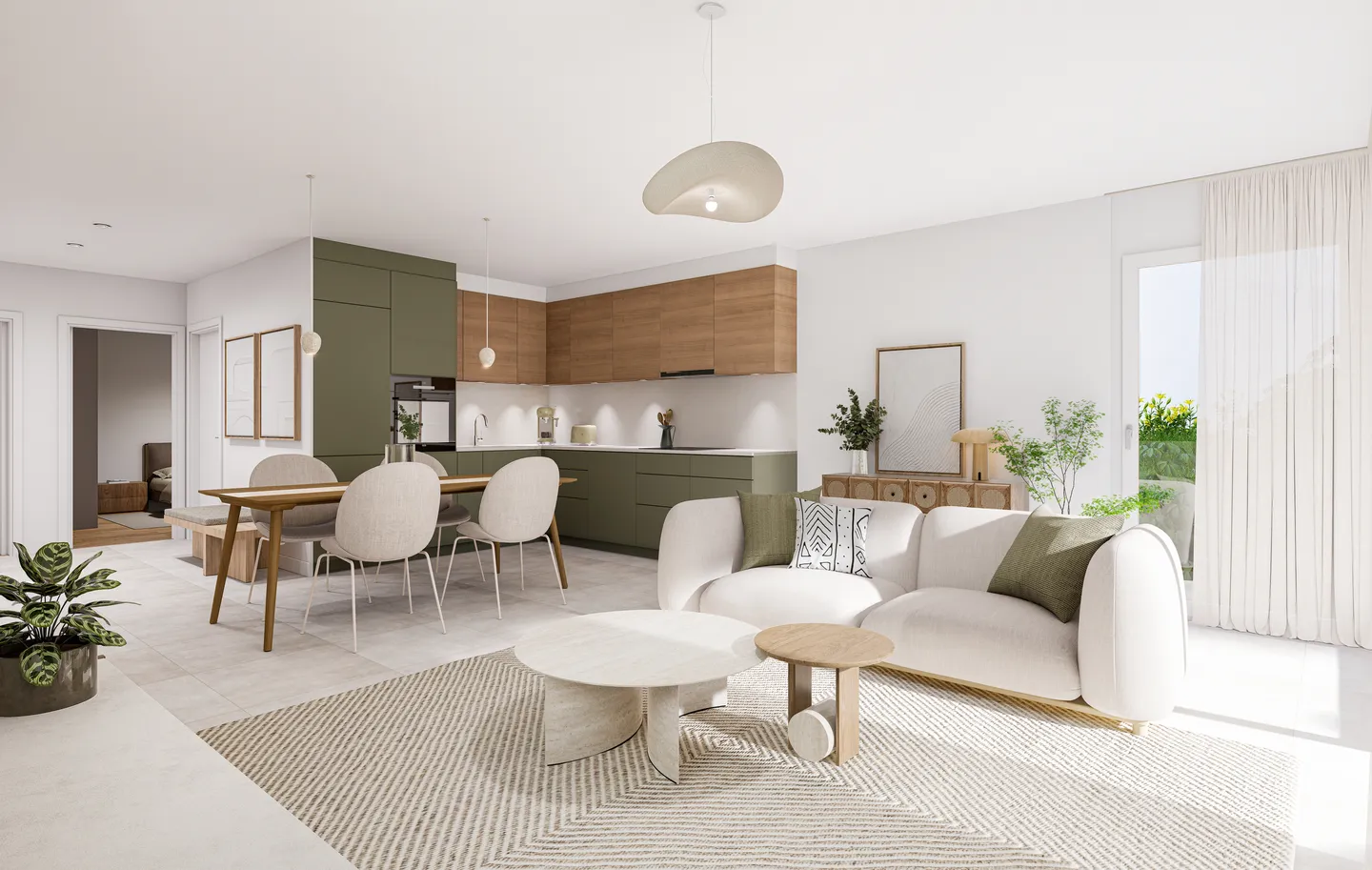 Appartement A1 - 4,5 Zimmer - Foto 4 von 9
