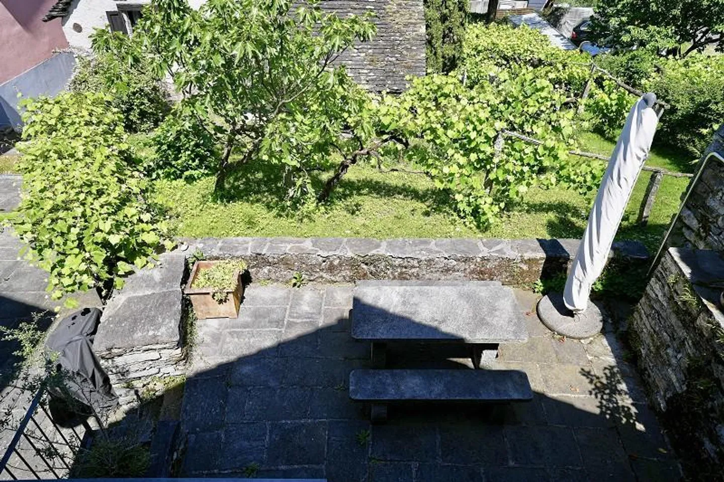 Magnifique Rustico de 3,5 pièces avec coin salon en pierre de granit dans le village... - Photo 13 sur 15