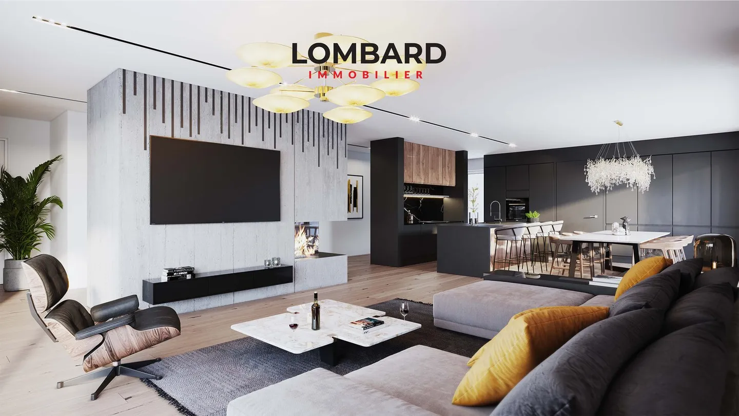 Magnifique nouveau penthouse avec vue sur le lac - Photo 4 sur 9