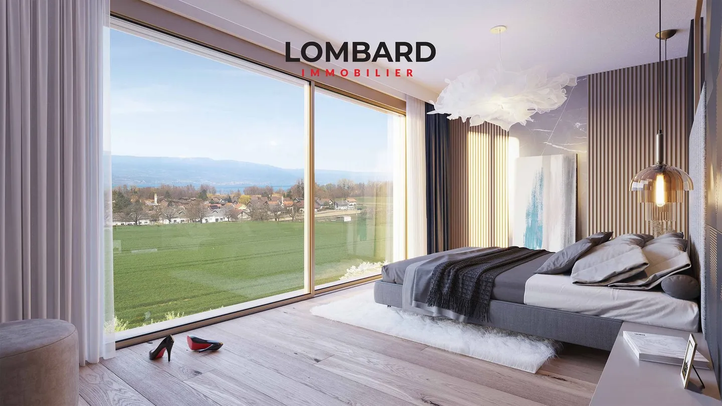 Magnifique nouveau penthouse avec vue sur le lac - Photo 5 sur 9