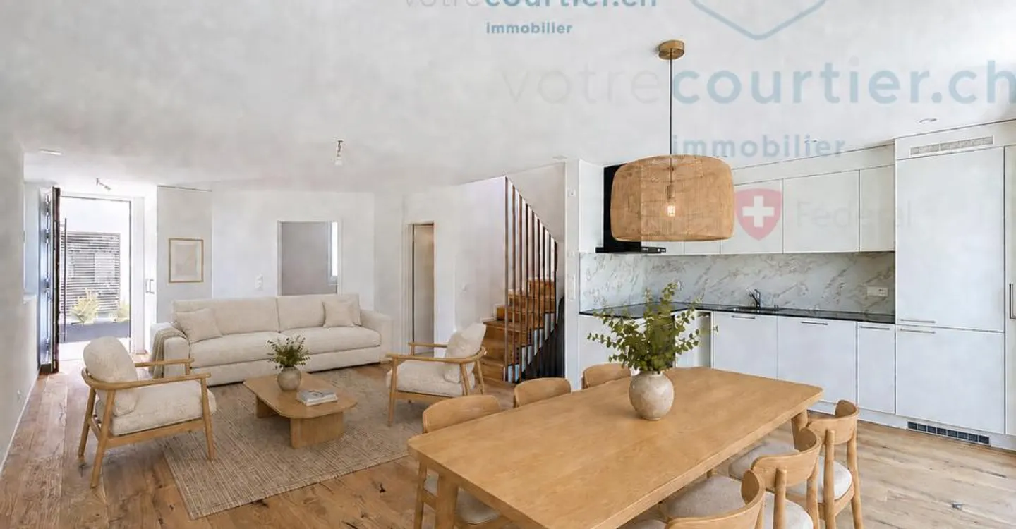 La Tour-de-Trême - Comfort, modernity and calm: villa in PPE - Photo 6 of 11
