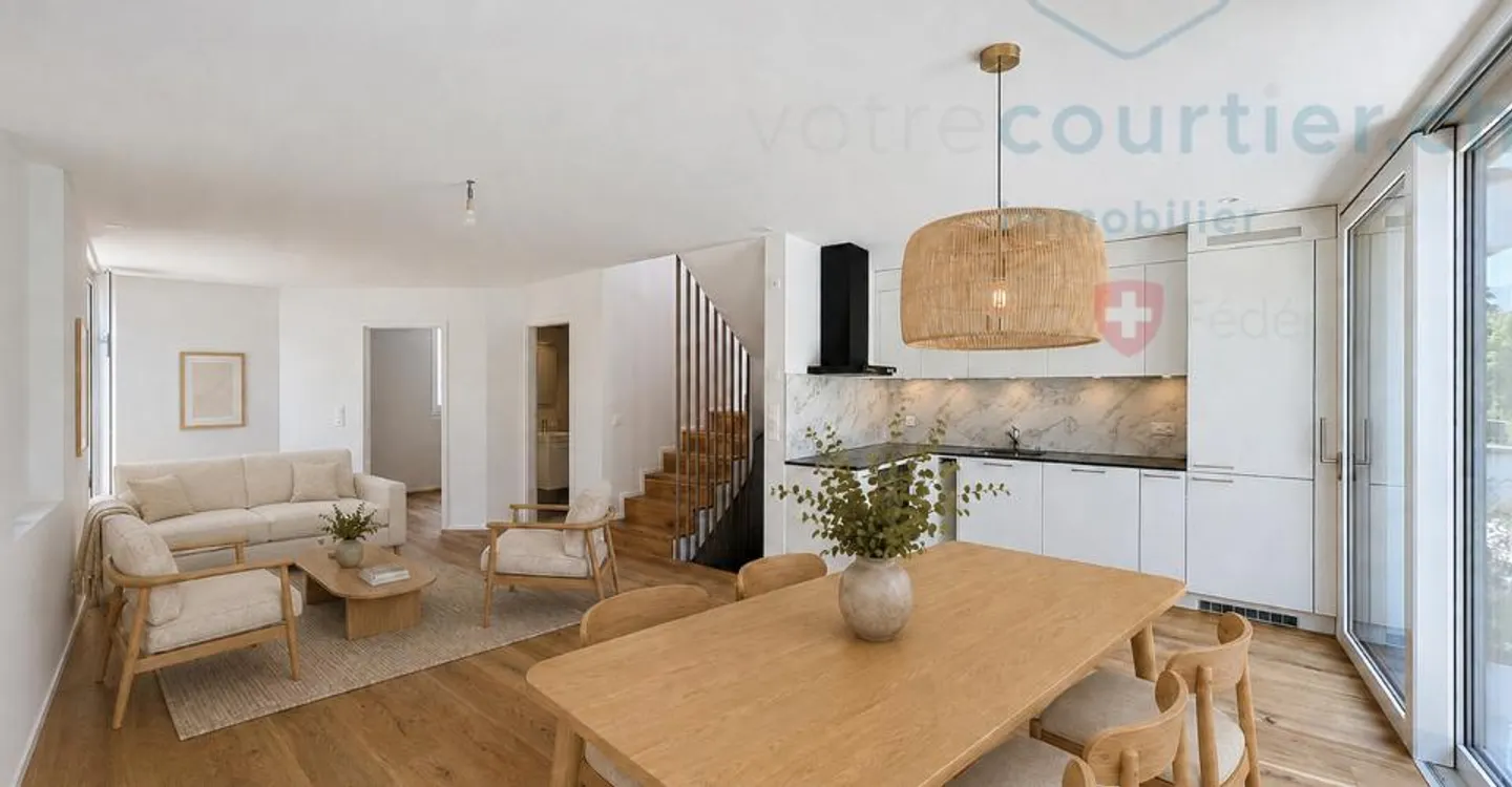 La Tour-de-Trême - Comfort, modernity and calm: villa in PPE - Photo 4 of 11