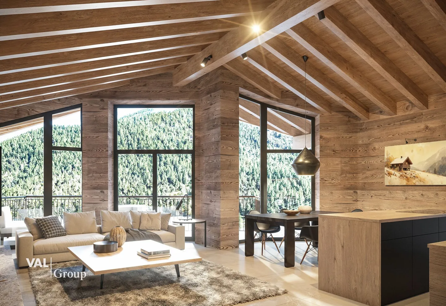 Résidence Le Roc : Penthouse de rêve avec confort 5 étoiles - Photo 9 sur 12