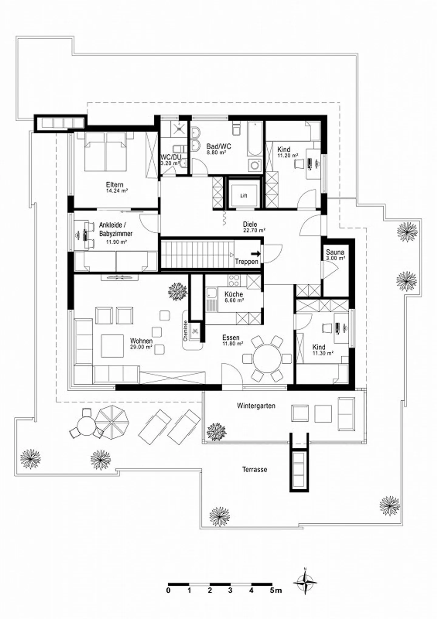 Penthouse mit Seeblick - Foto 13 von 21