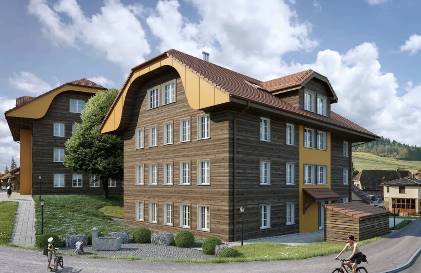 Charming New Apartment in Grossdietwil - Photo 1 of 10