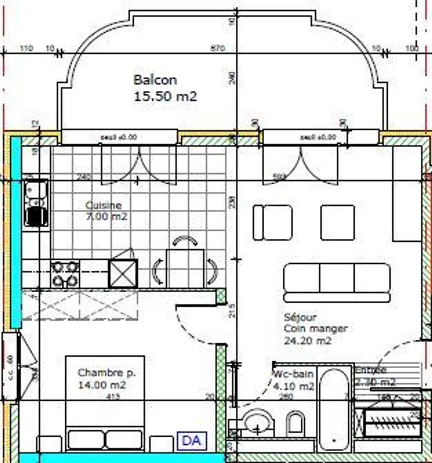Bel appartamento con grande balcone - Foto 7 di 7