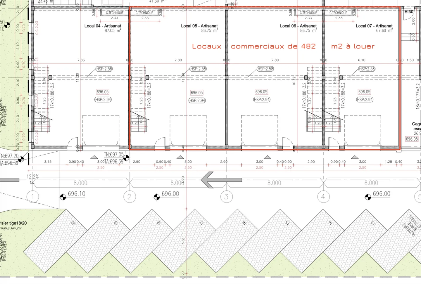 Votre nouvel espace Atelier / Production / Bureau - de 310 m2 à 1'000 m2 de hauteur sous plafond - Photo 3 sur 8