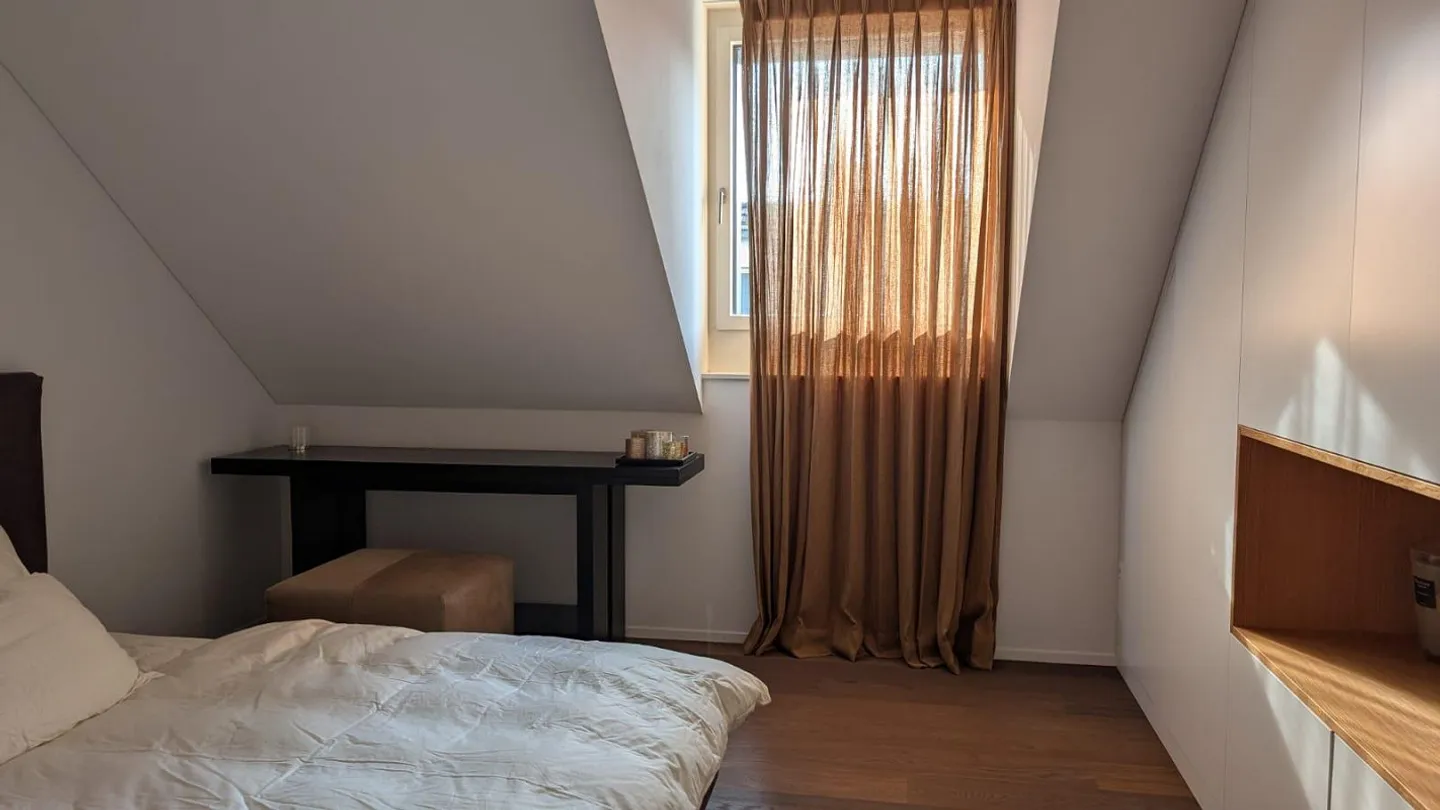 Exclusive Apartment - up to 5m Ceiling Height - View of the Lägern - Photo 8 of 17