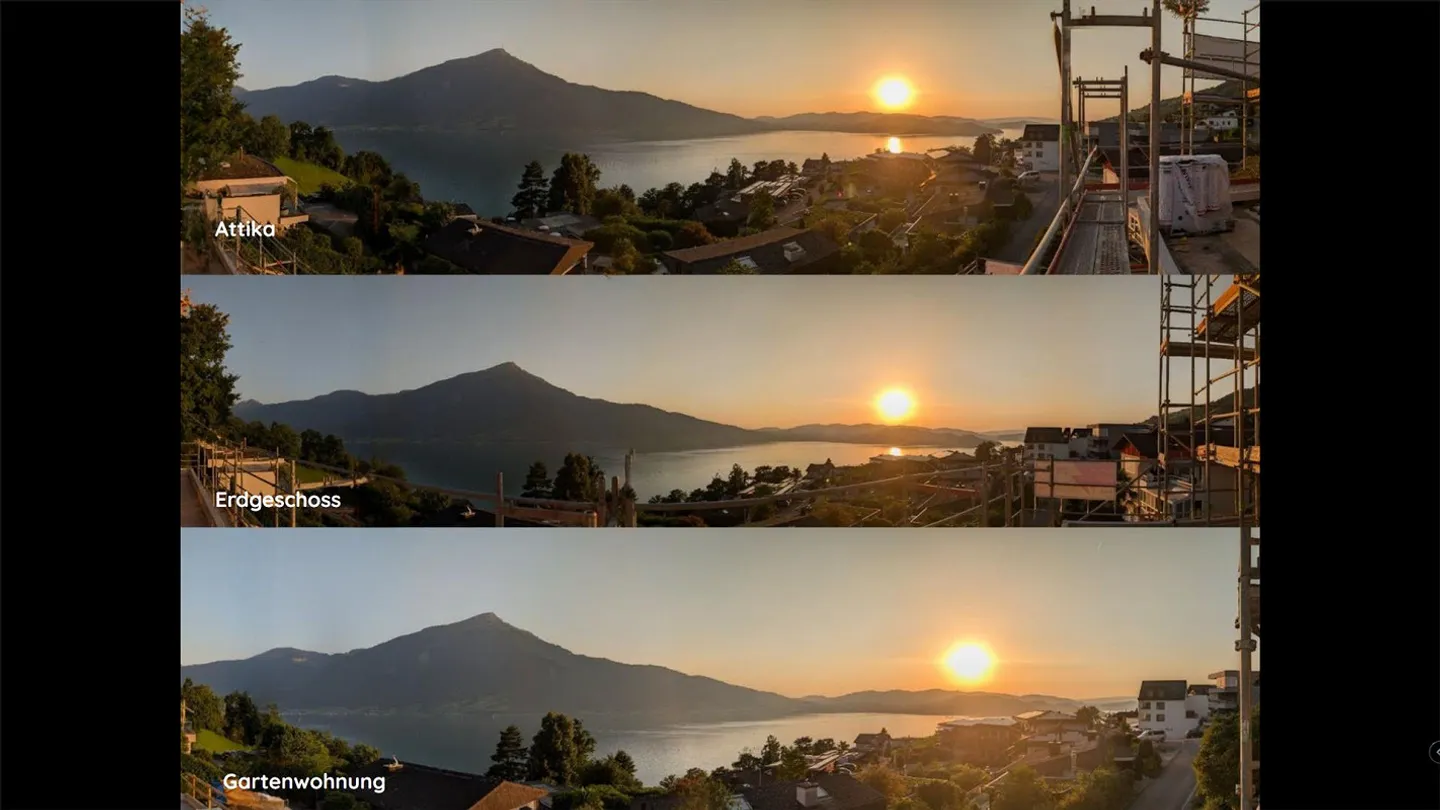 Appartement de jardin 3,5 pièces PREMIÈRE UTILISATION avec vue panoramique sur le lac - Photo 5 sur 5