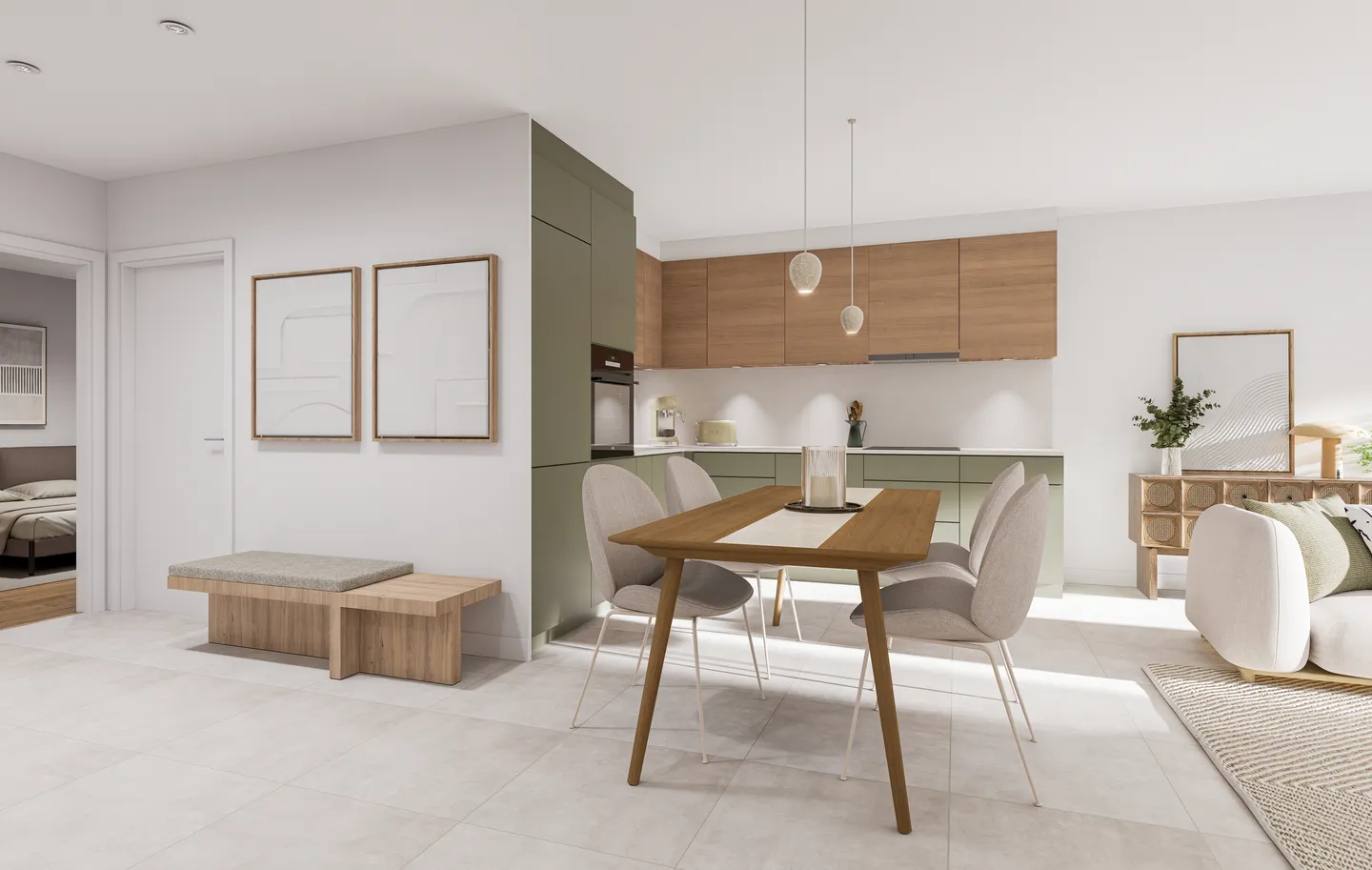 Appartamento in affitto - Foto 3 di 9