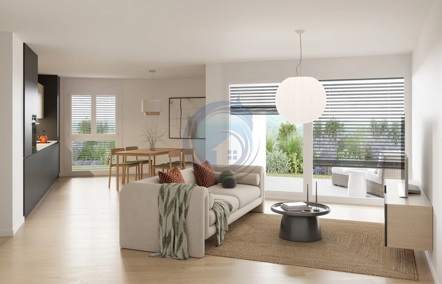 MAGNIFICO APPARTAMENTO 4.5 CON BALCONE - Foto 6 di 12