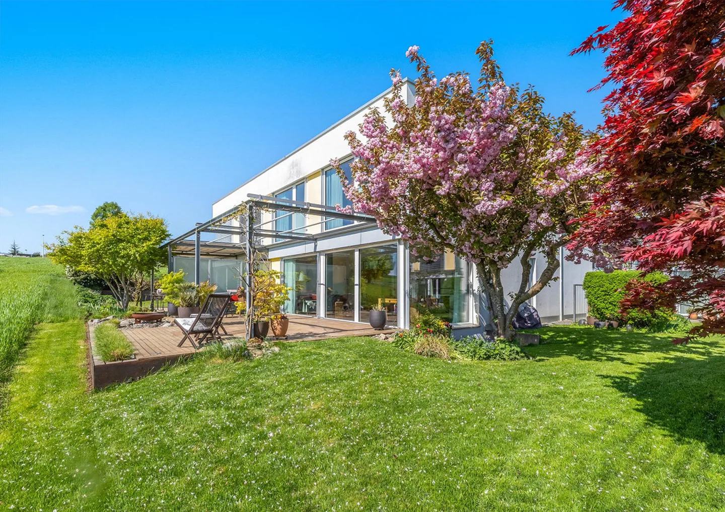 Familienfreundliches Duplex mit Aussicht - Foto 1 von 7