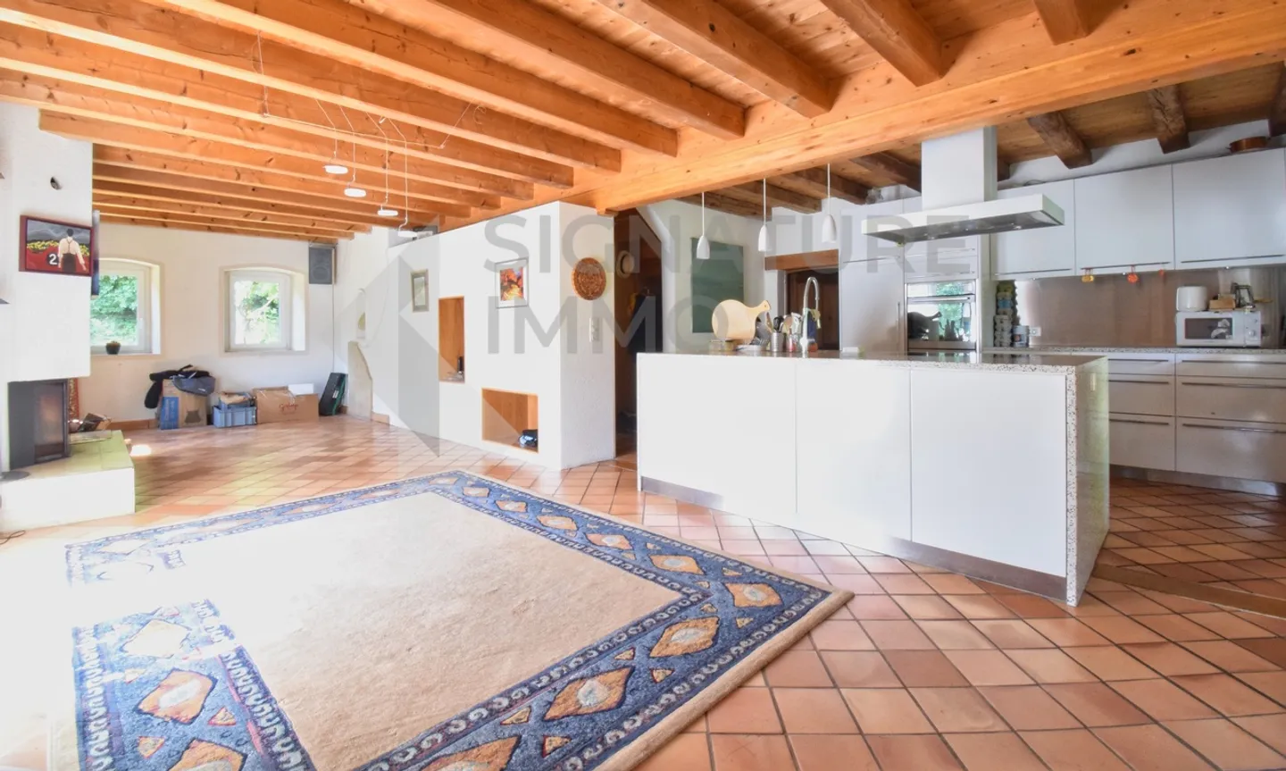 Für Naturliebhaber. Familienhaus 6,5 Zimmer mit Sauna - Foto 4 von 6