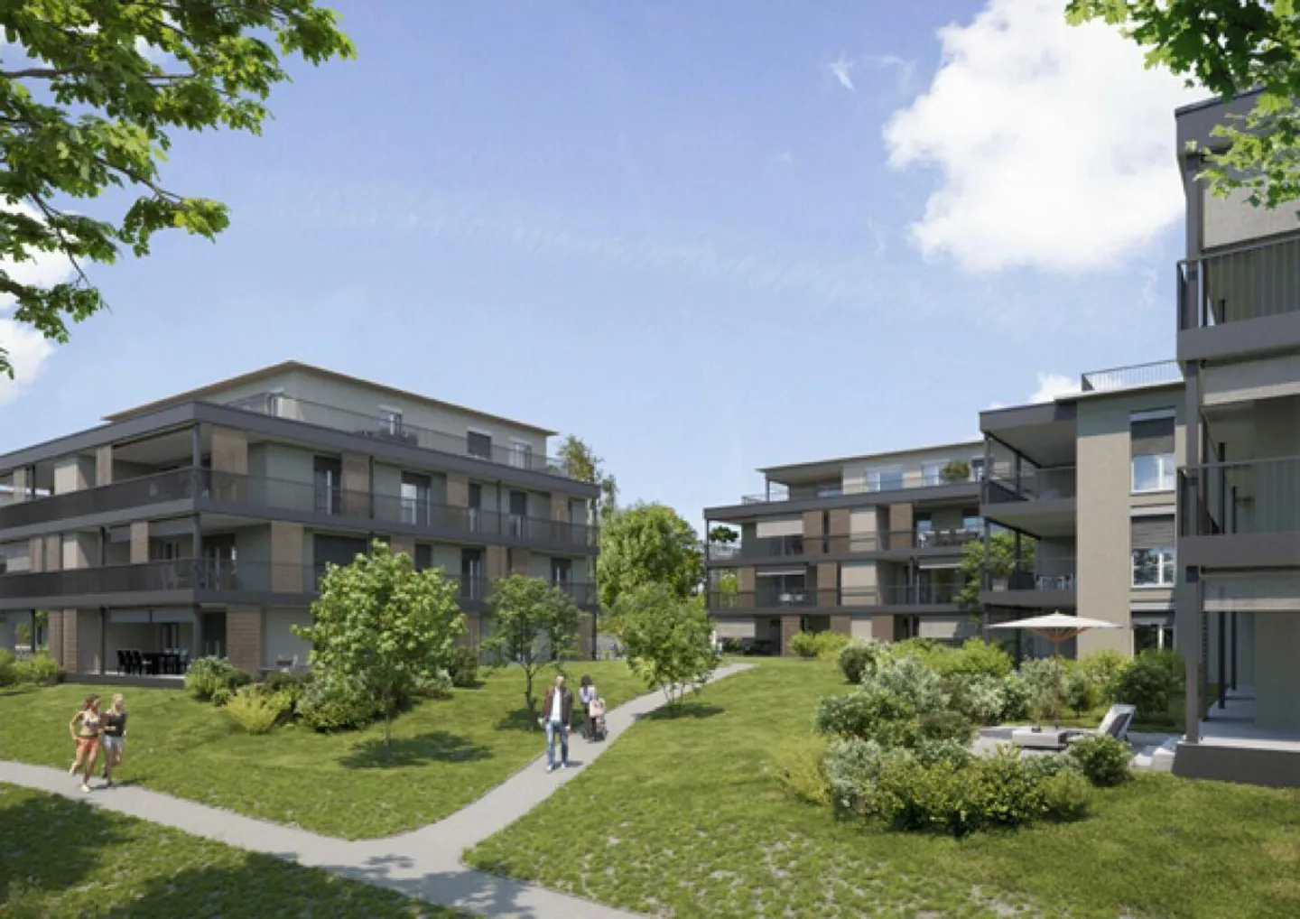 124 m² - 3.5-Zi.-Gartenwohnung - Foto 1 von 9