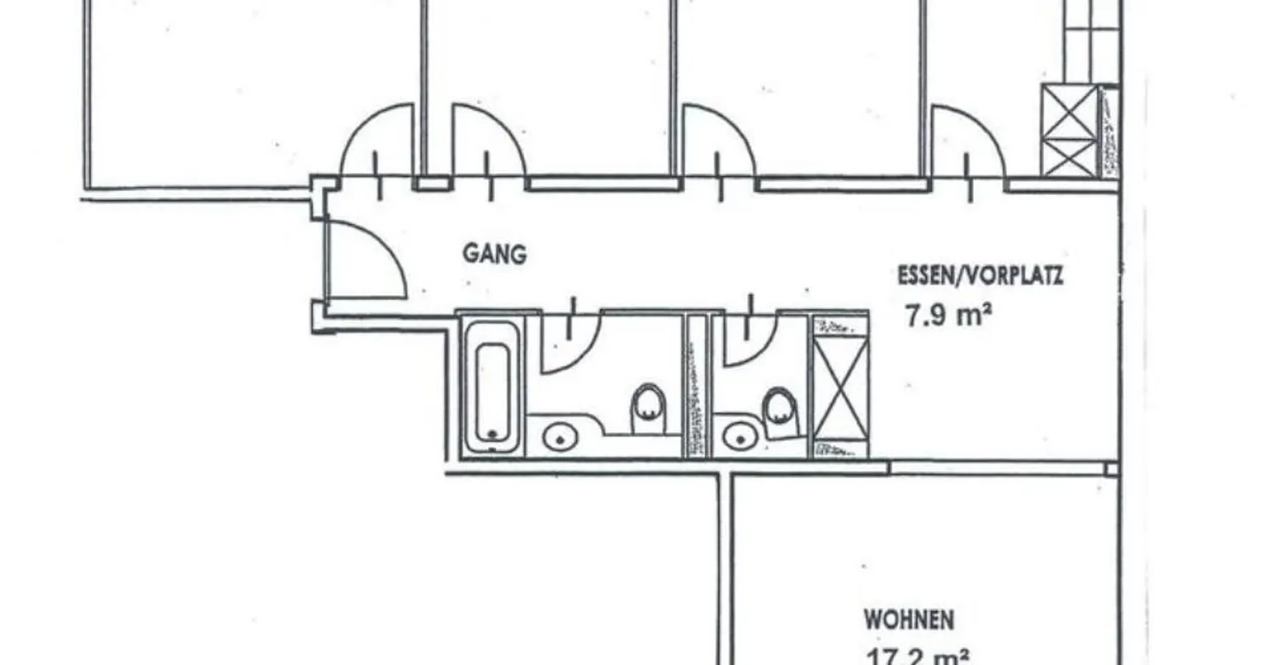4.5-room apartment in well-maintained property - Photo 9 of 9