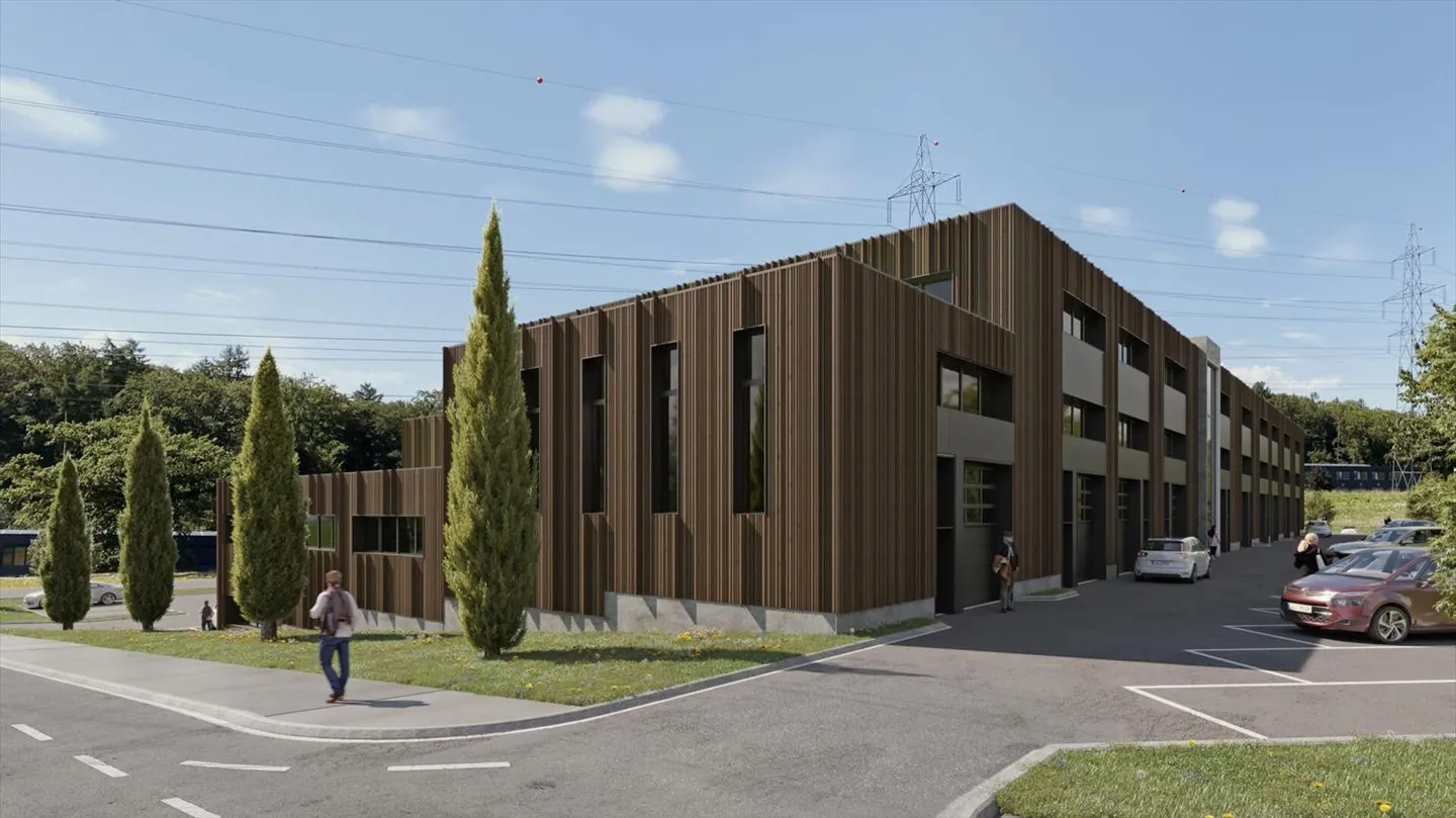 Propriété commerciale Vaud à Mont sur Lausanne 500 à 1000 m2 de hauteur sous plafond - Photo 6 sur 8