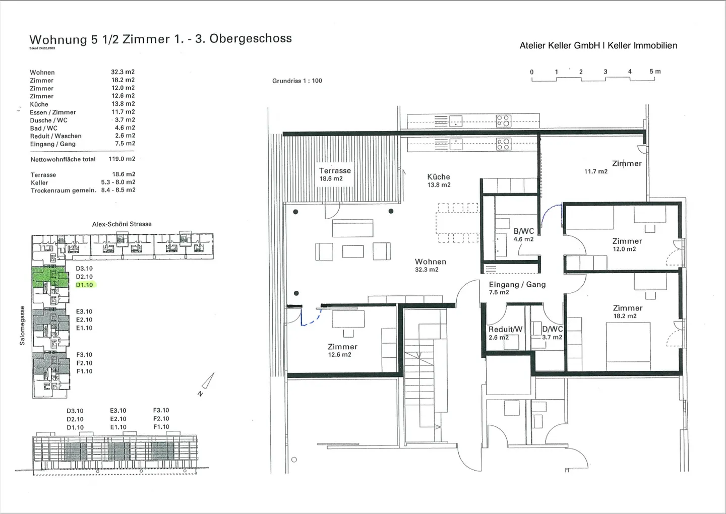 5.5 Rooms in Beautiful Schüsspark - Photo 20 of 23
