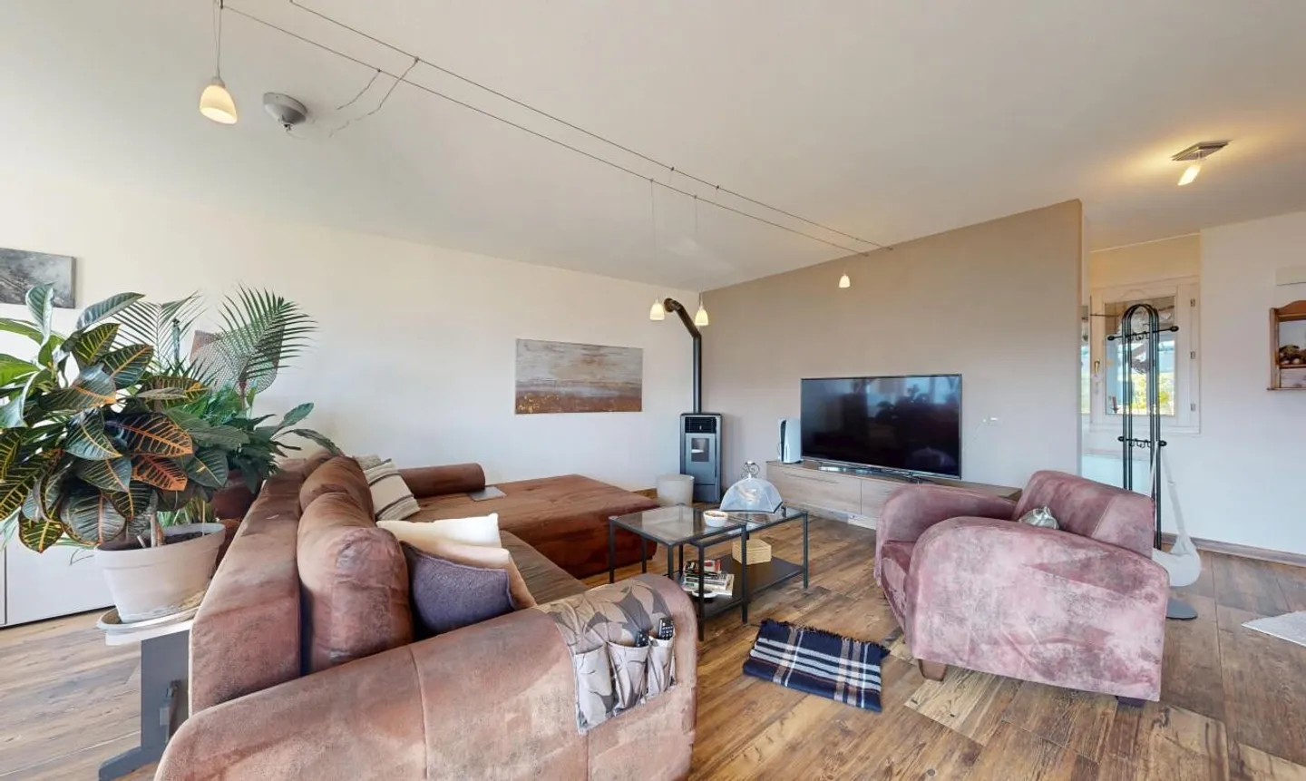 Casa a schiera a Savièse con vista panoramica e studio annesso - Foto 5 di 11