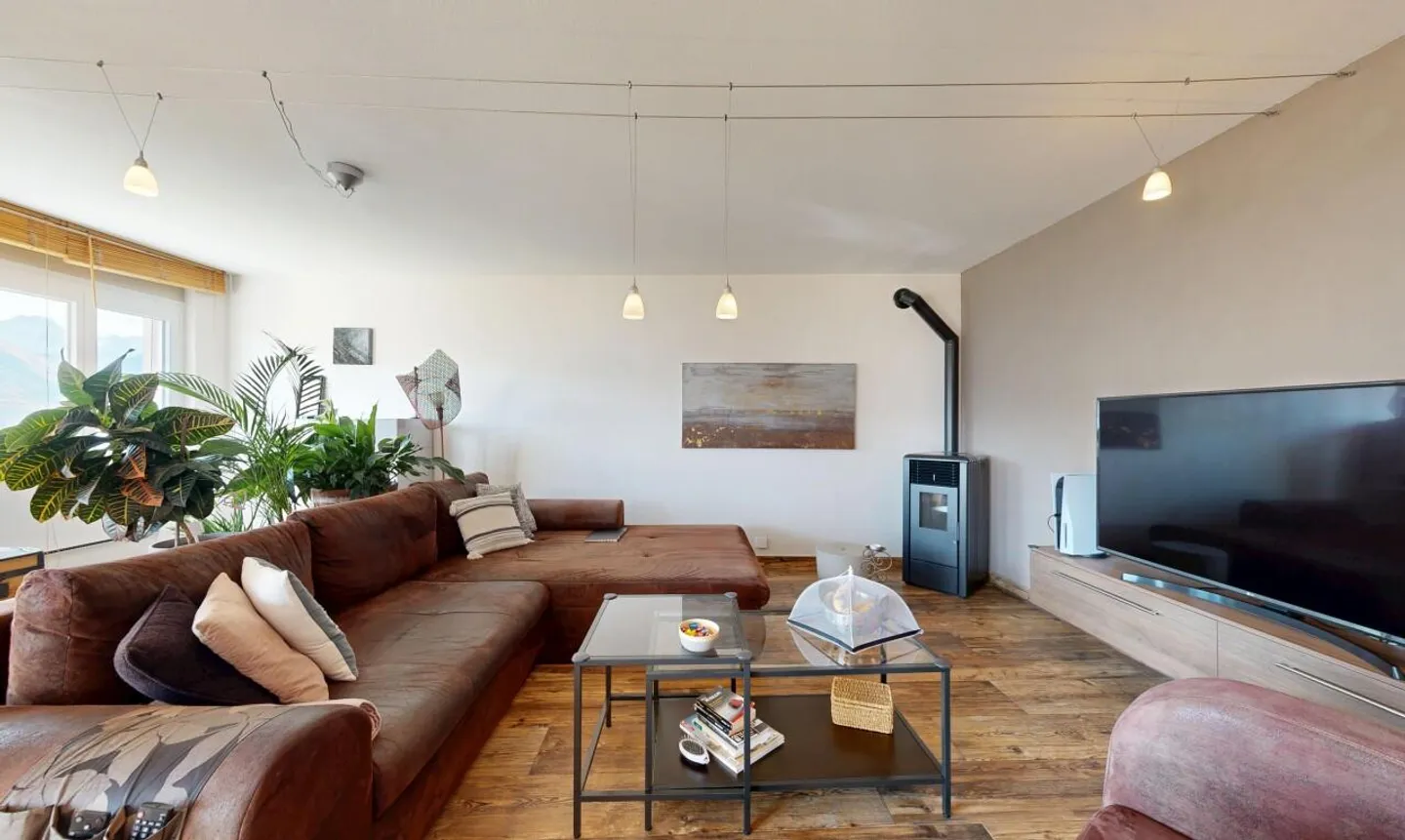 Casa a schiera a Savièse con vista panoramica e studio annesso - Foto 7 di 11