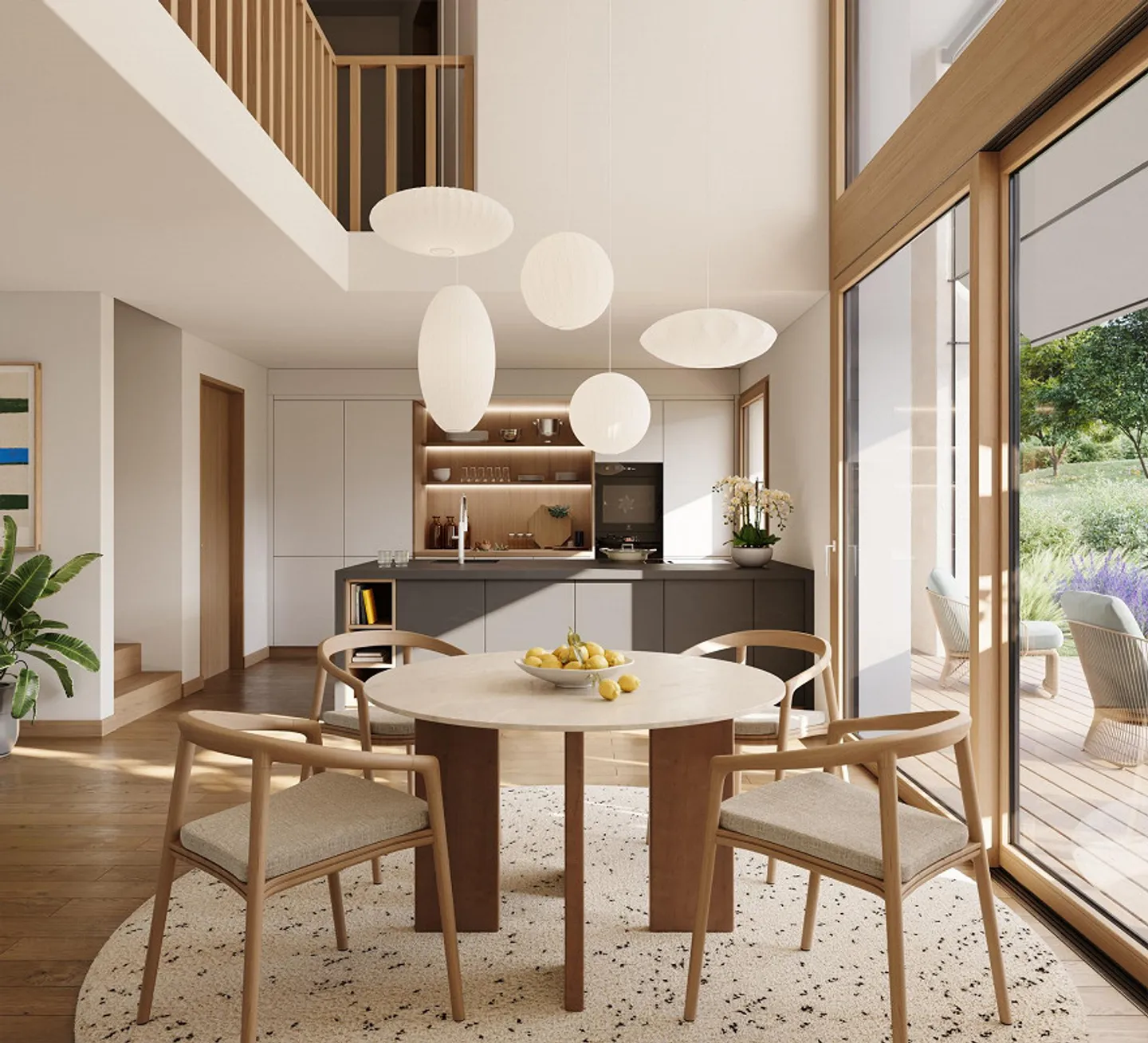 Moderno - appartamenti per famiglie di 5,5 stanze con giardino - Foto 3 di 6