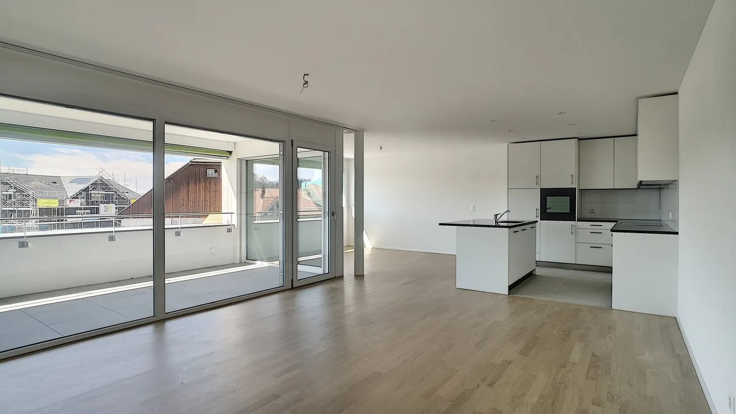 Appartement moderne 4.5 pièces à Heitenried - Photo 2 sur 5
