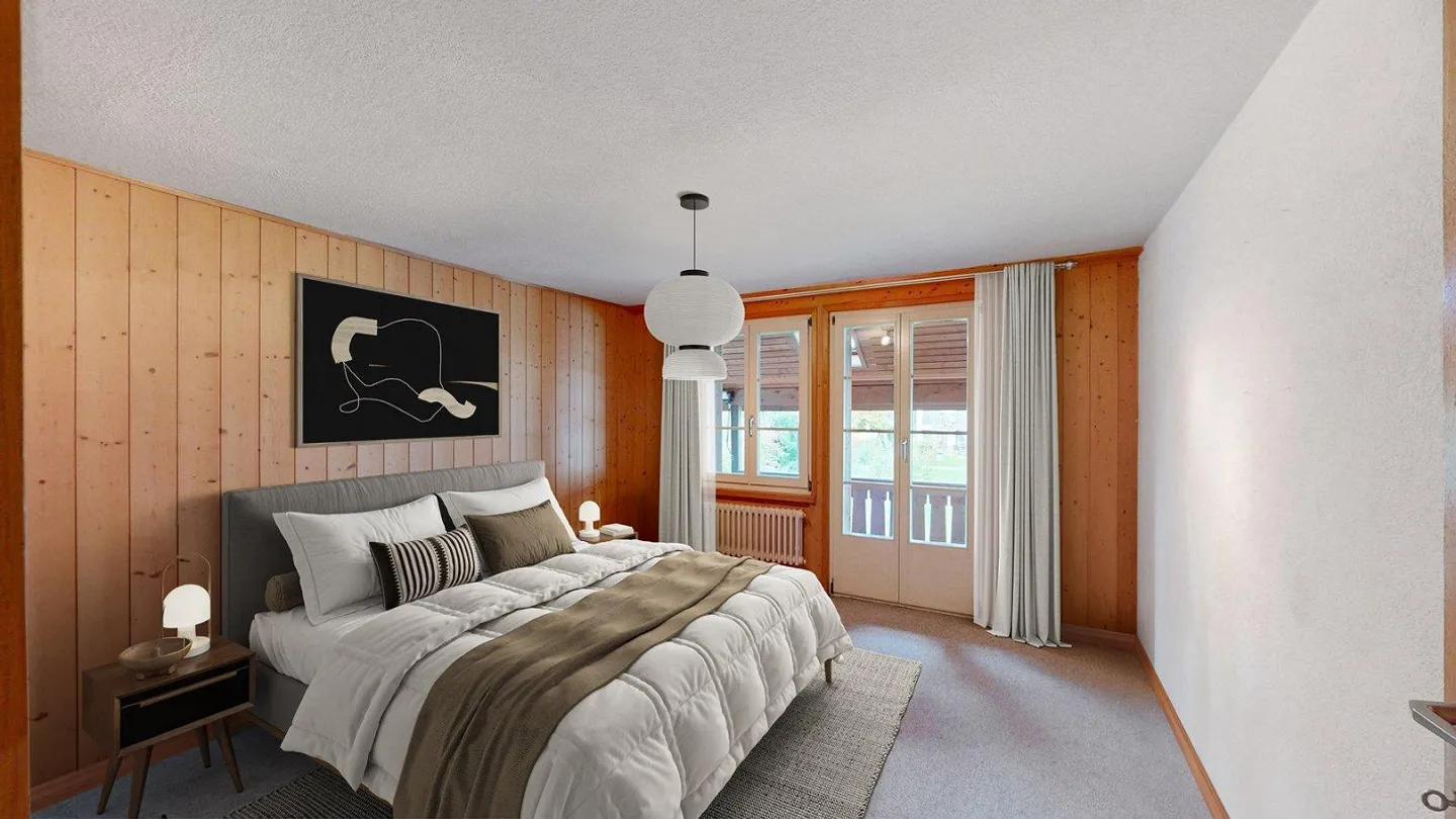 AgentSelly - 6.5-room apartment with a lot of character - Photo 5 of 13