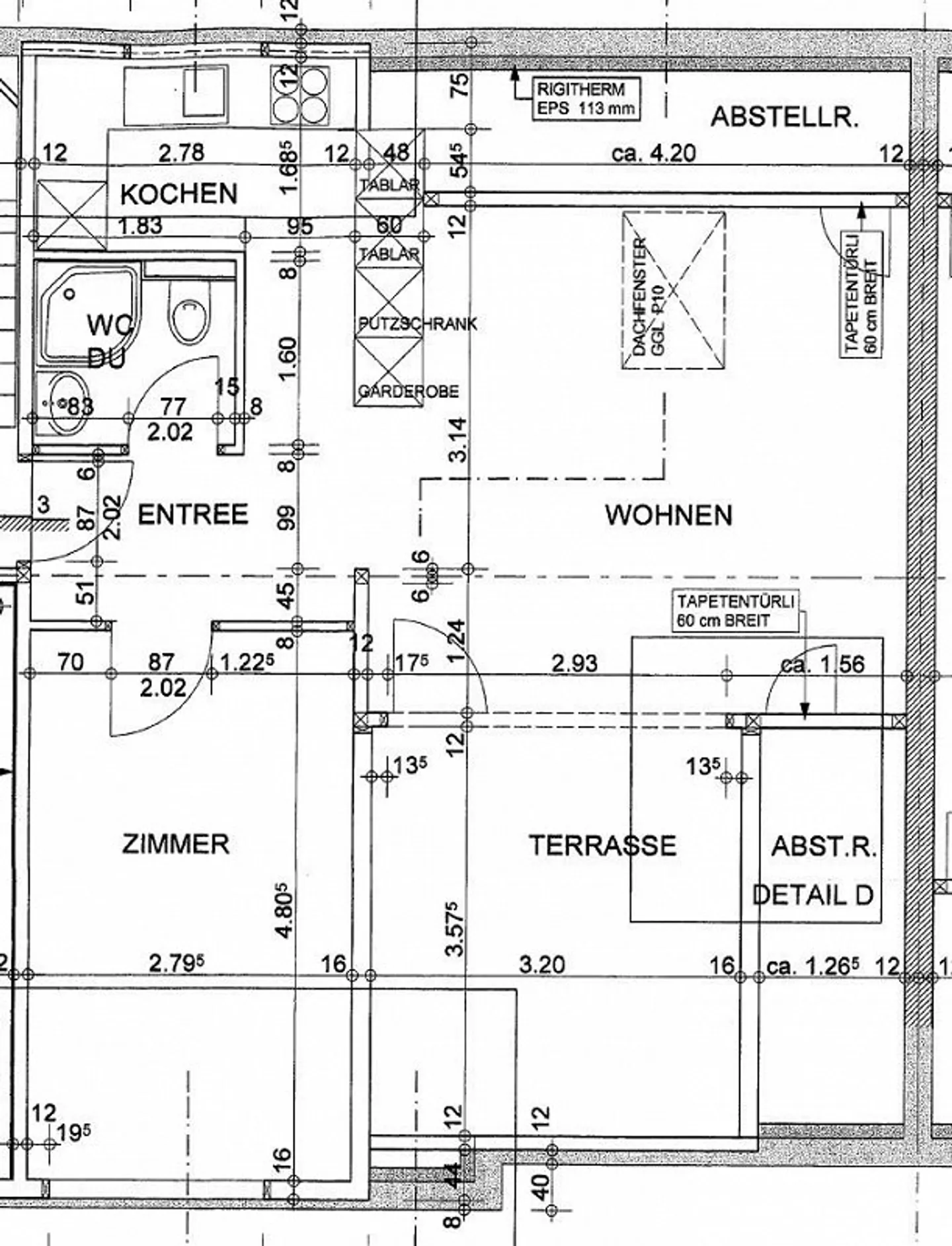Modern 2-room penthouse with terrace - Photo 10 of 10
