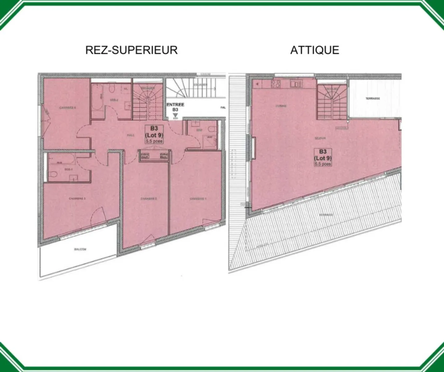 Stunning Duplex Apartment with 5.5 Rooms in the Attic - Photo 8 of 8