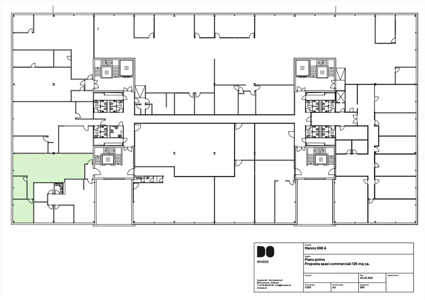 Offices in Manno - 122 or 125 sq m - Photo 3 of 4