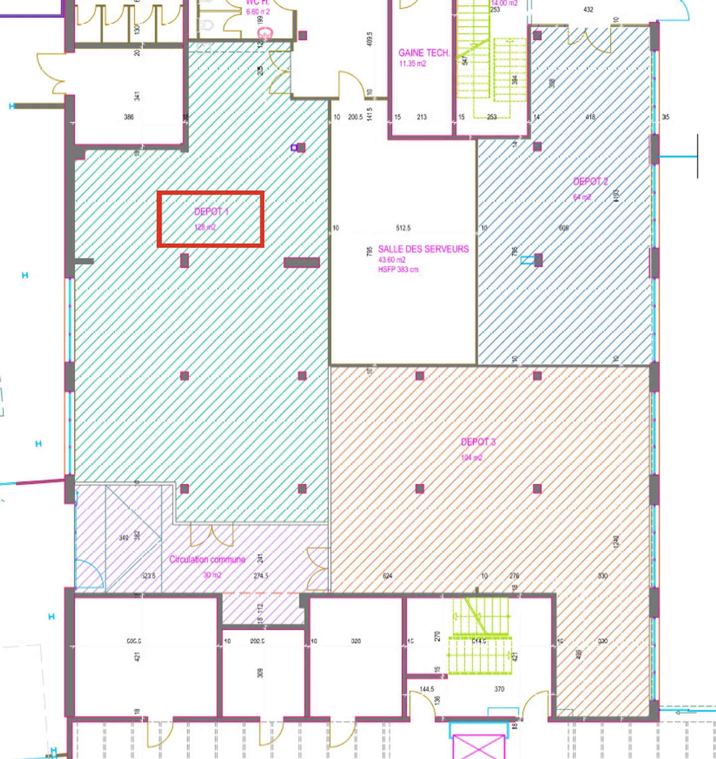Warehouse 128 m2 - ideal for utility vehicles/trucks - Photo 3 of 3