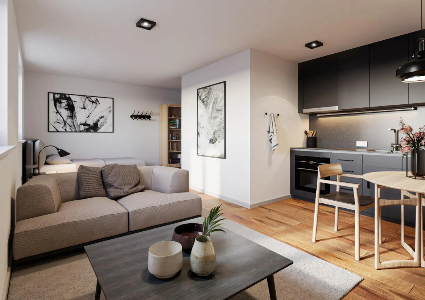 Modern 1.5 Room Apartment in the City of St. Gallen - Photo 1 of 4